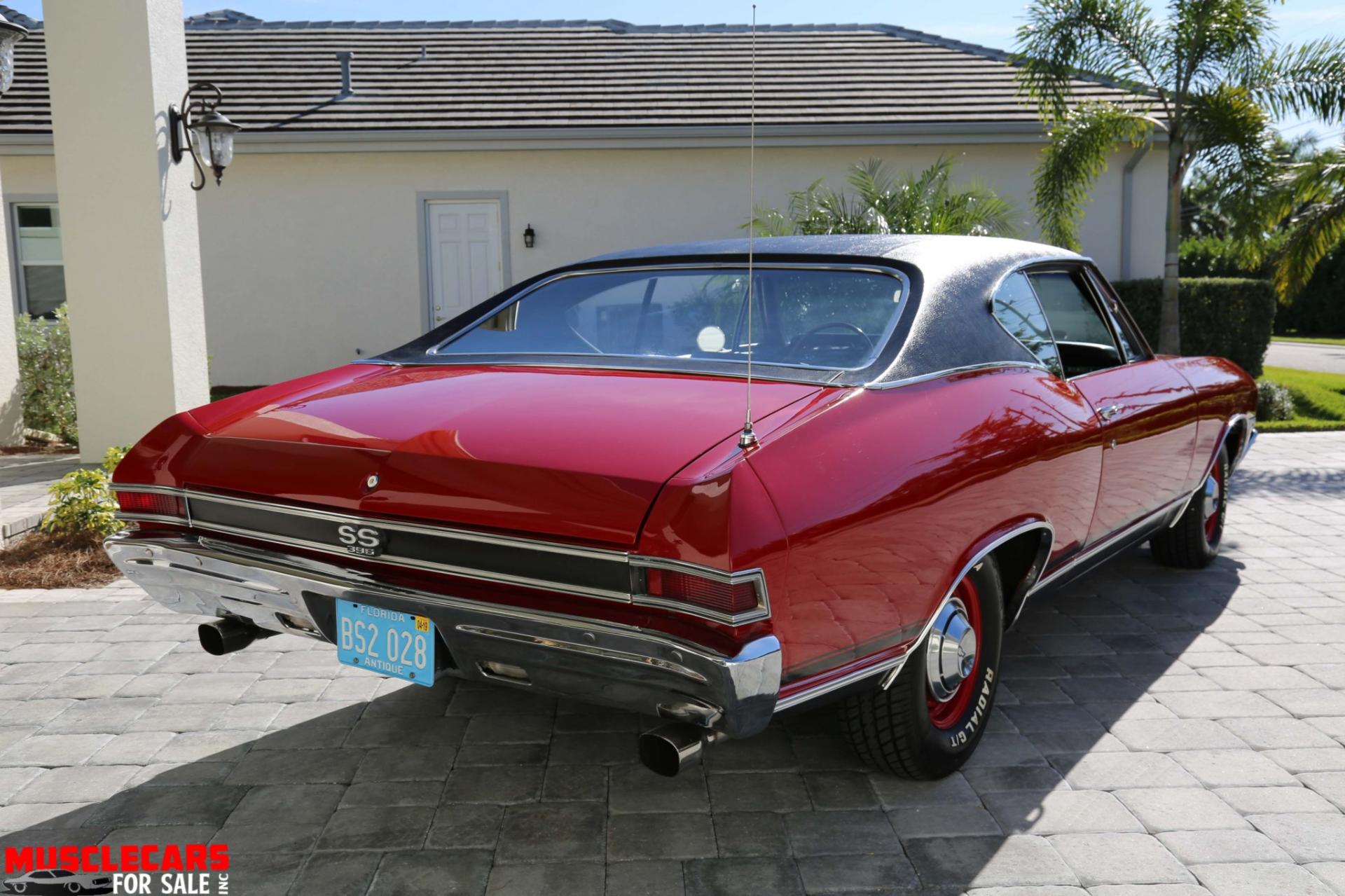 Used 1968 Chevrolet Chevelle SS for sale Sold at Muscle Cars for Sale Inc. in Fort Myers FL 33912 8