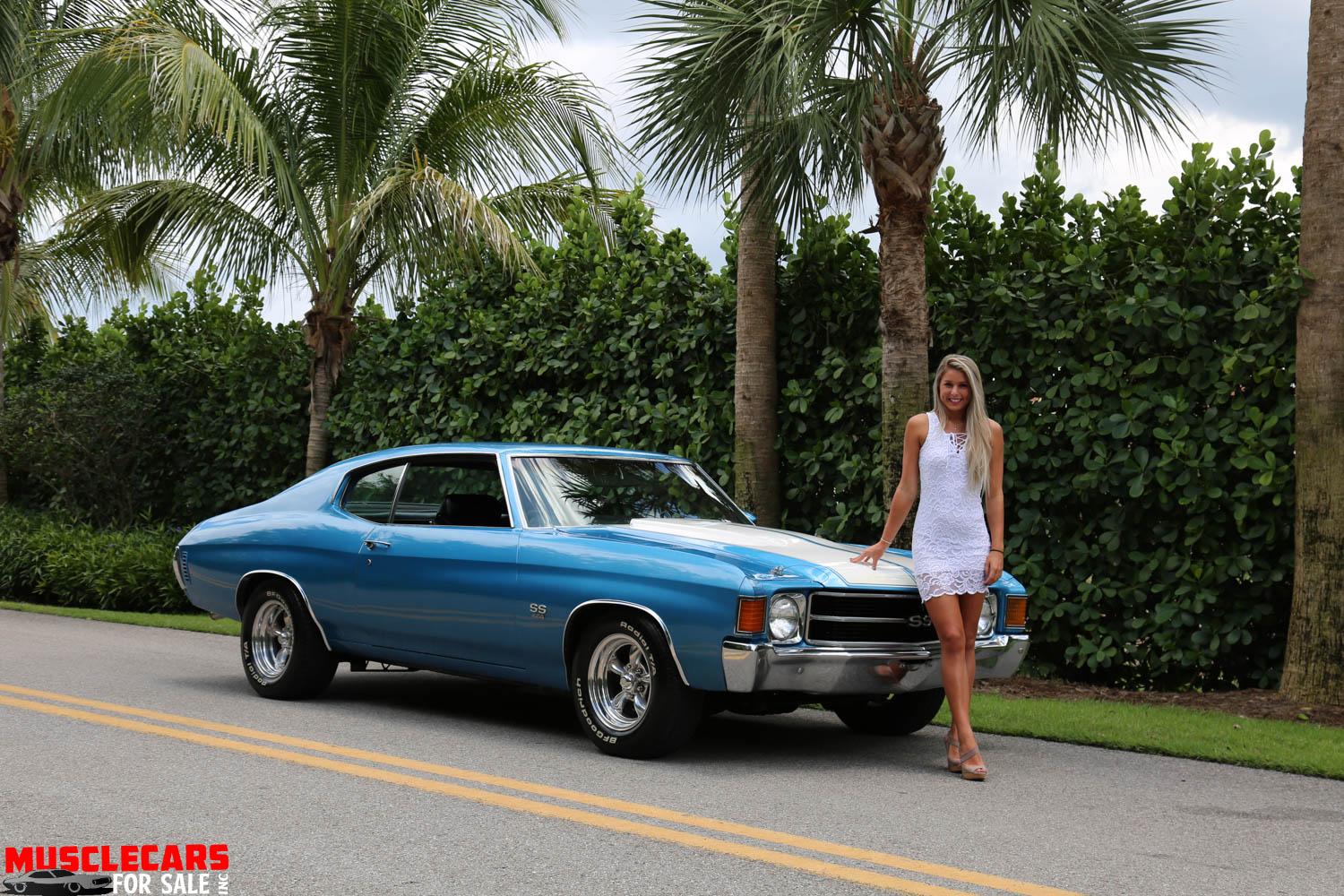 Used 1972 Chevrolet Chevelle SS for sale Sold at Muscle Cars for Sale Inc. in Fort Myers FL 33912 3