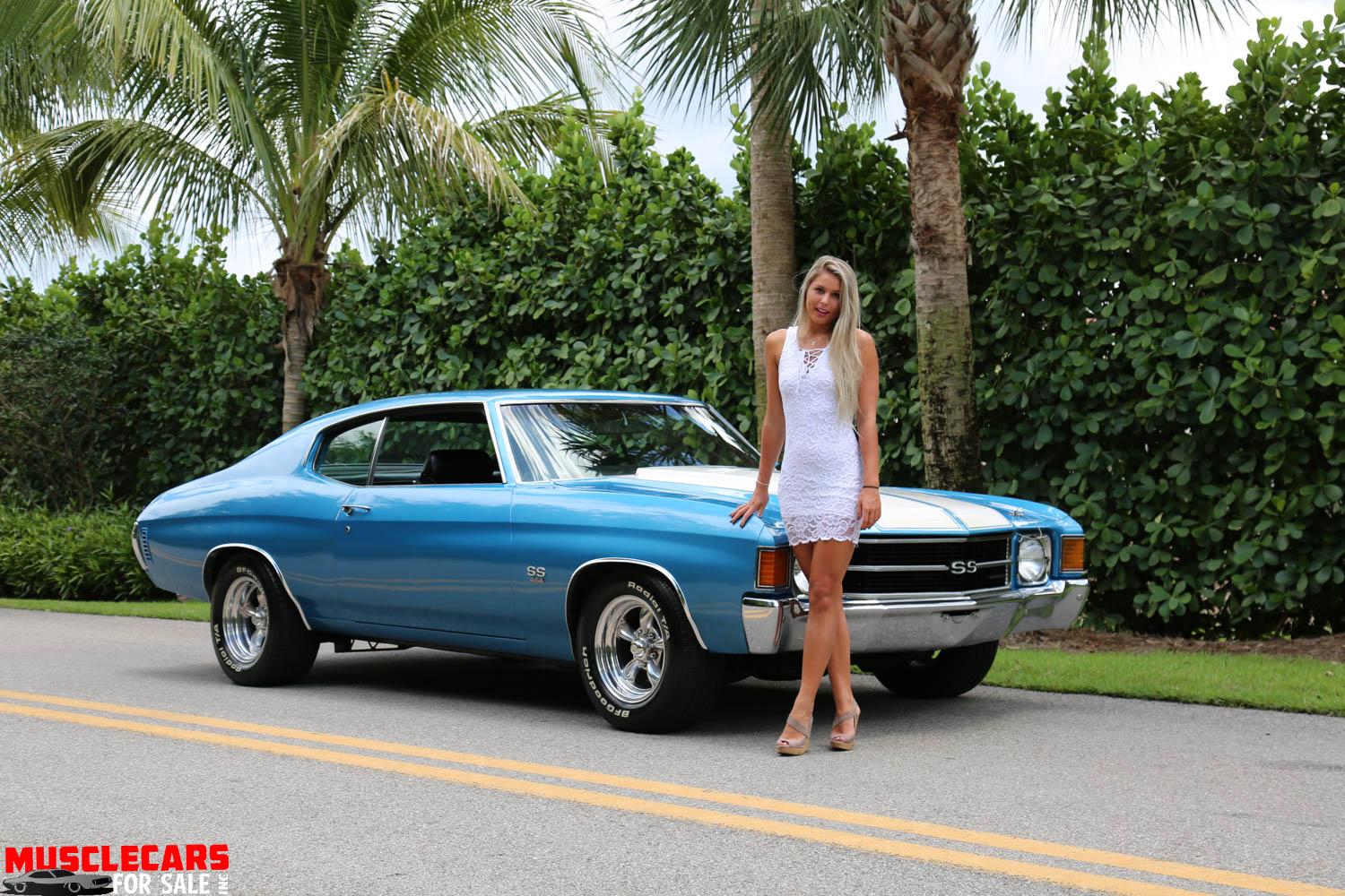 Used 1972 Chevrolet Chevelle SS for sale Sold at Muscle Cars for Sale Inc. in Fort Myers FL 33912 4