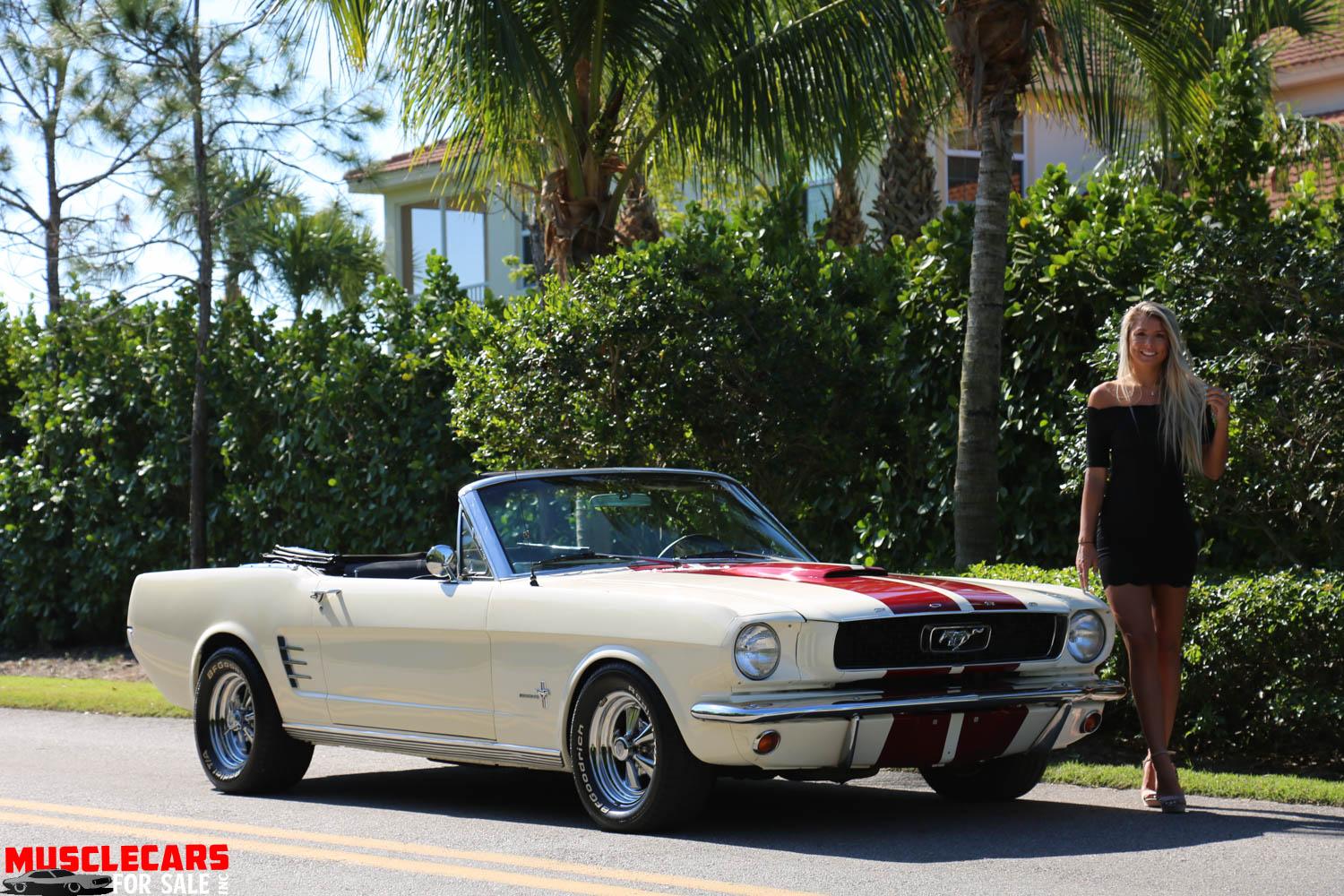 Used 1966 Ford Mustang Convertible for sale Sold at Muscle Cars for Sale Inc. in Fort Myers FL 33912 1
