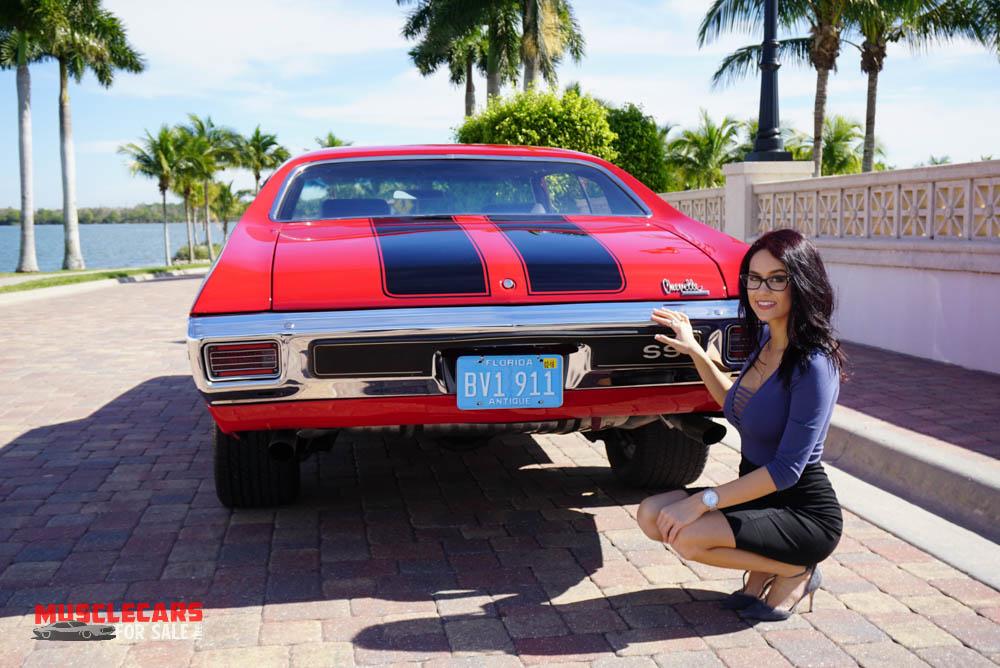 Used 1970 Chevrolet Chevelle SS for sale Sold at Muscle Cars for Sale Inc. in Fort Myers FL 33912 4