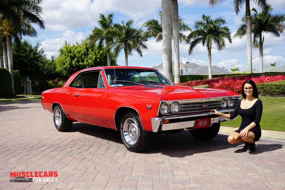 Used 1967 Chevrolet Chevelle SS for sale Sold at Muscle Cars for Sale Inc. in Fort Myers FL 33912 3
