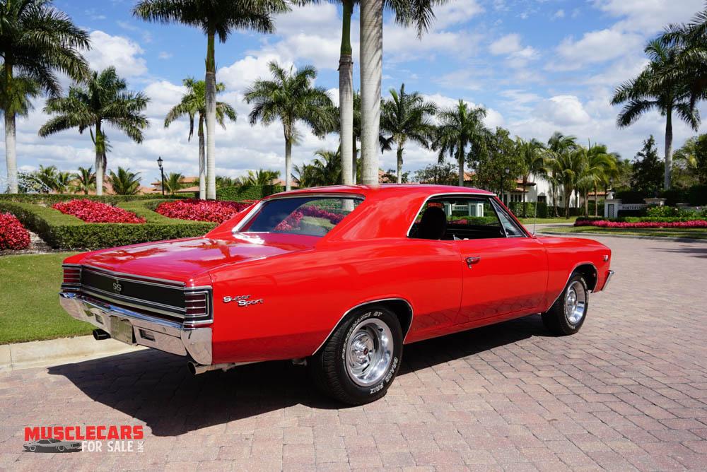 Used 1967 Chevrolet Chevelle SS for sale Sold at Muscle Cars for Sale Inc. in Fort Myers FL 33912 7