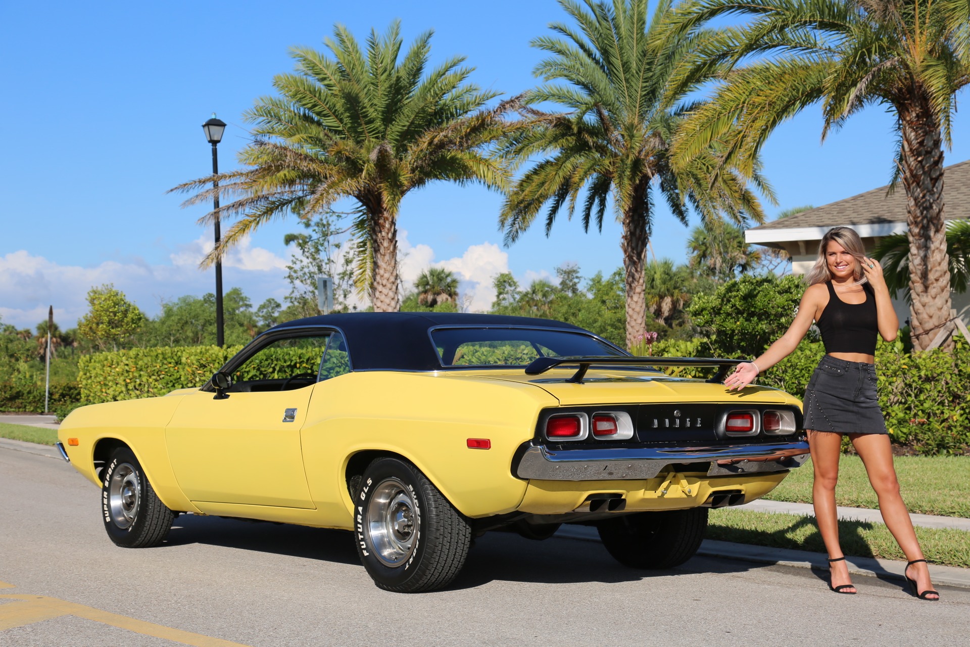 Used 1973 Dodge Challenger 440 V8 for sale Sold at Muscle Cars for Sale Inc. in Fort Myers FL 33912 6