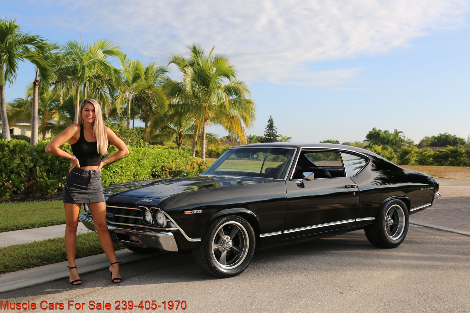Used 1969 Chevrolet Chevelle Malibu 350 4 Speed for sale Sold at Muscle Cars for Sale Inc. in Fort Myers FL 33912 1