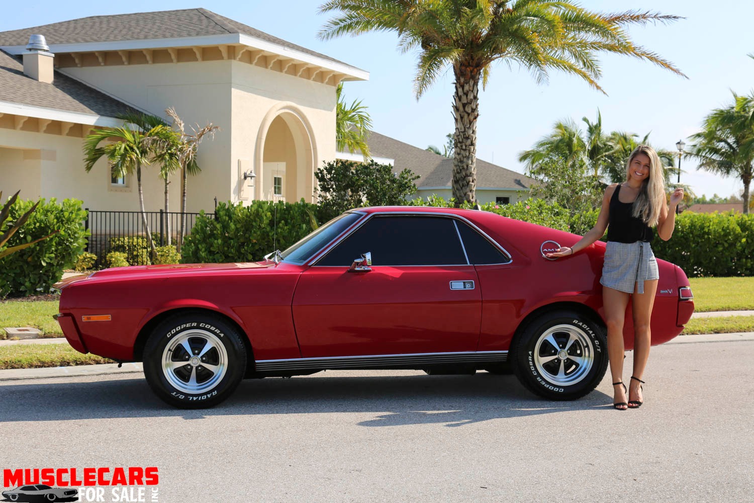 Used 1969 AMC AMX for sale Sold at Muscle Cars for Sale Inc. in Fort Myers FL 33912 3