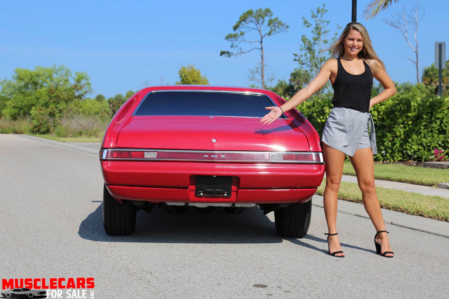Used 1969 AMC AMX for sale Sold at Muscle Cars for Sale Inc. in Fort Myers FL 33912 7