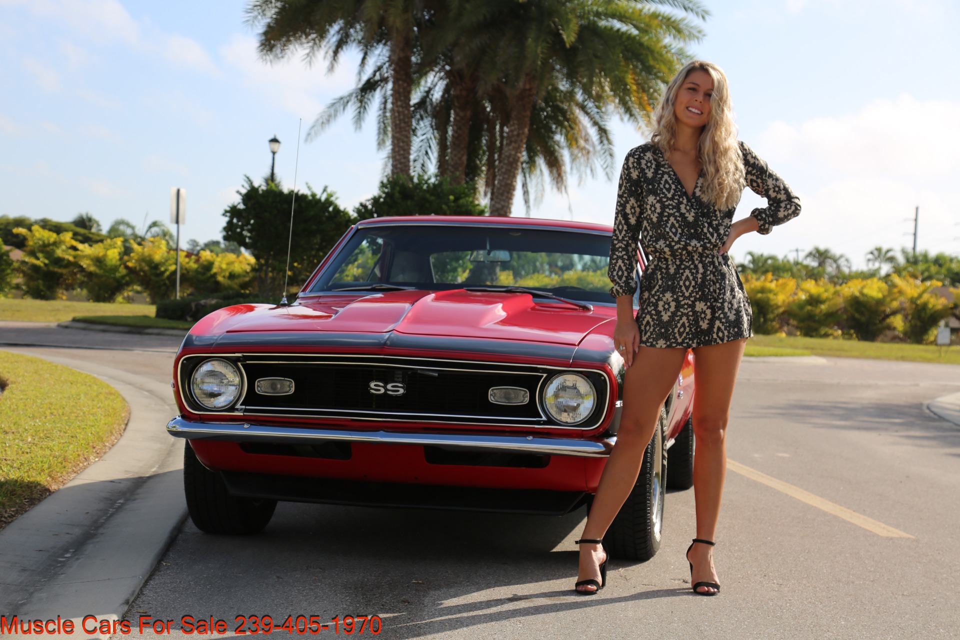 Used 1968 Chevrolet Camaro SS for sale Sold at Muscle Cars for Sale Inc. in Fort Myers FL 33912 4