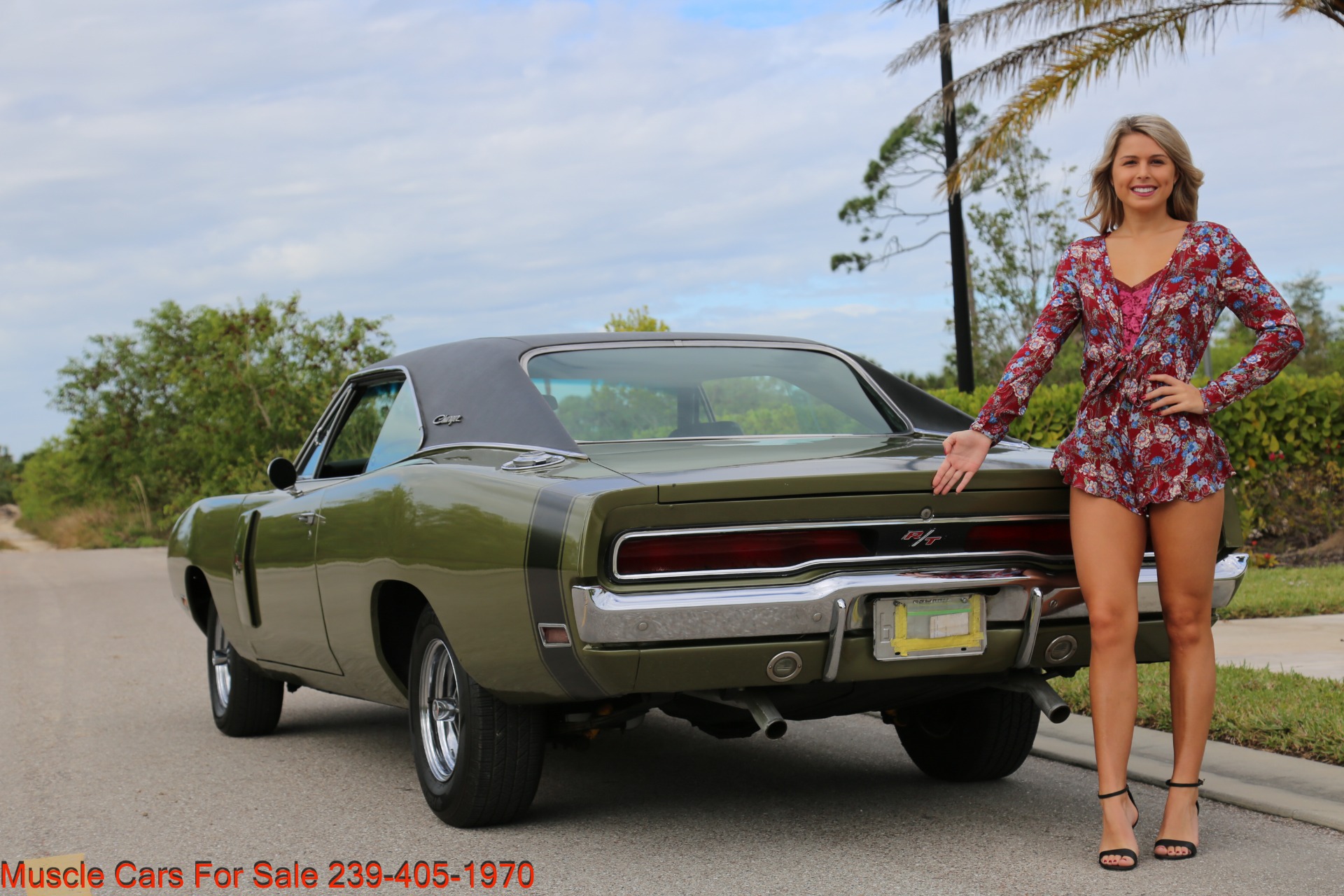 Used 1970 Dodge Charger V8 Auto With AC for sale Sold at Muscle Cars for Sale Inc. in Fort Myers FL 33912 6
