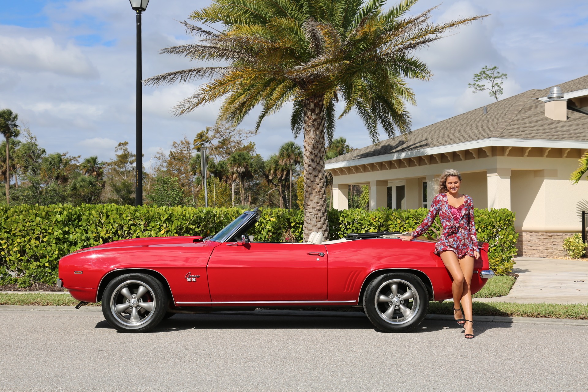 Used 1969 Chevy Camaro Convertible V8 Auto 12 Bolt Rear for sale Sold at Muscle Cars for Sale Inc. in Fort Myers FL 33912 3