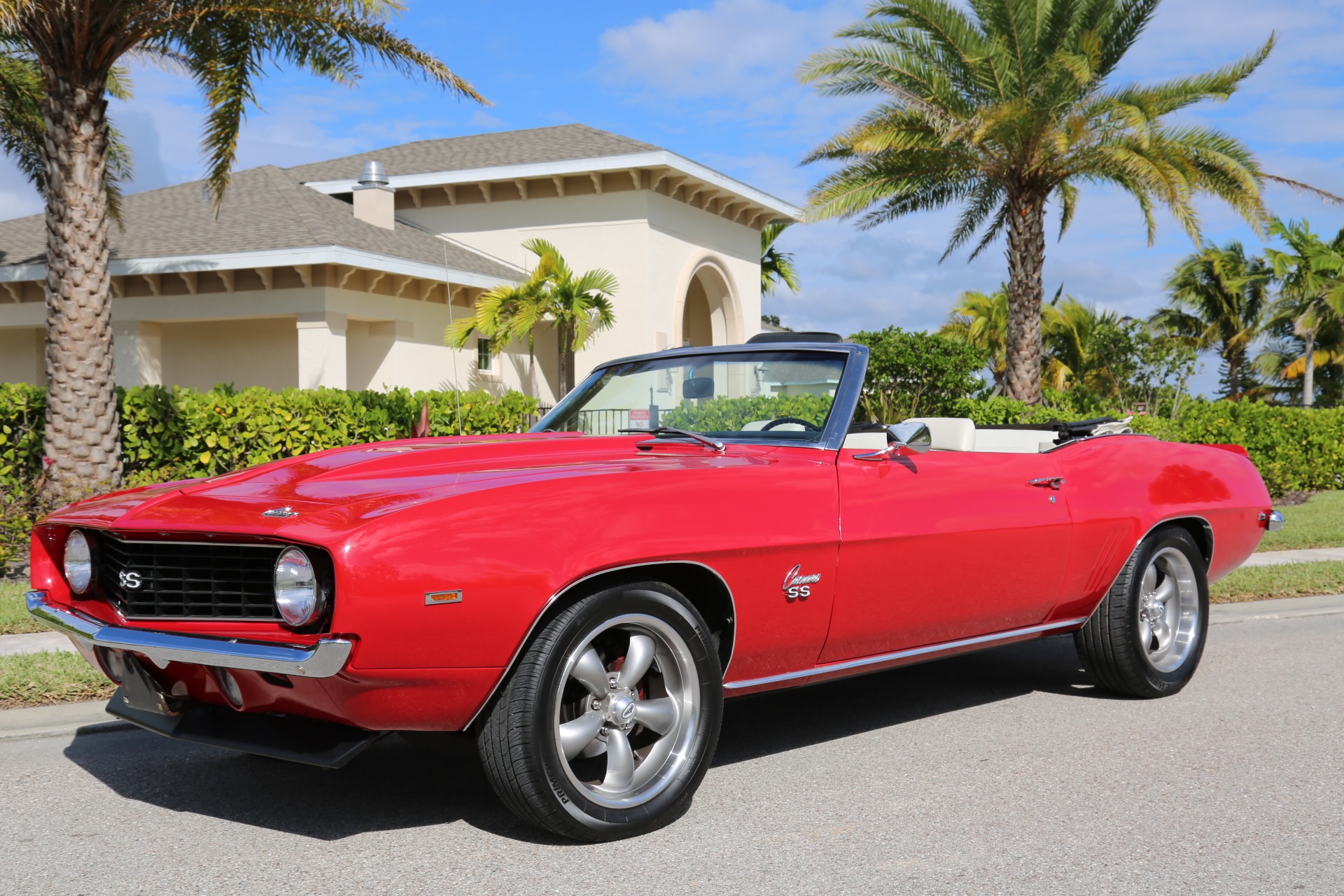 Used 1969 Chevy Camaro Convertible V8 Auto 12 Bolt Rear for sale Sold at Muscle Cars for Sale Inc. in Fort Myers FL 33912 4