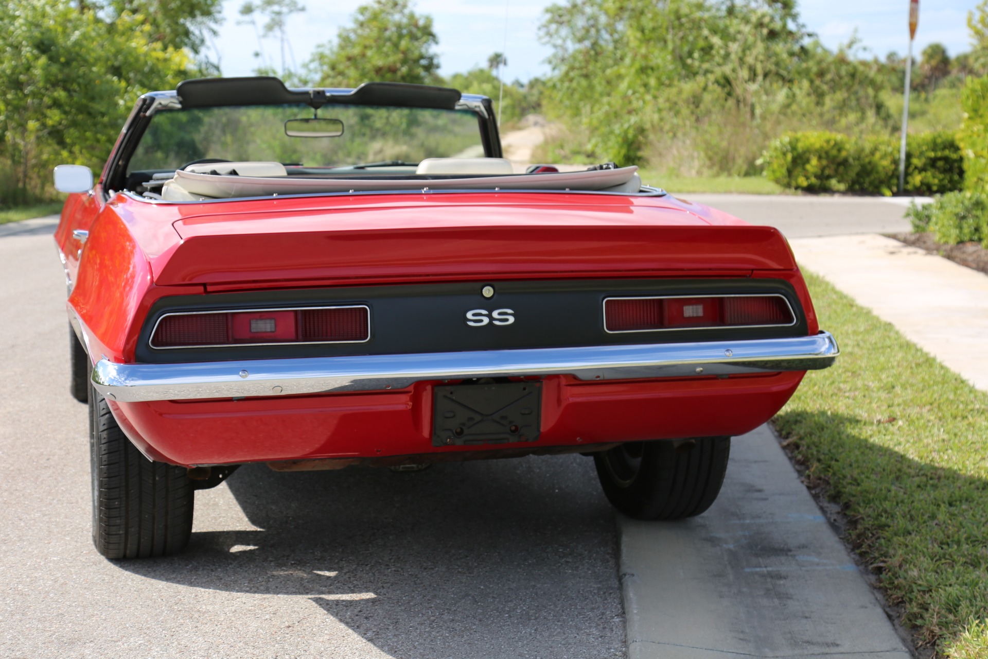Used 1969 Chevy Camaro Convertible V8 Auto 12 Bolt Rear for sale Sold at Muscle Cars for Sale Inc. in Fort Myers FL 33912 6