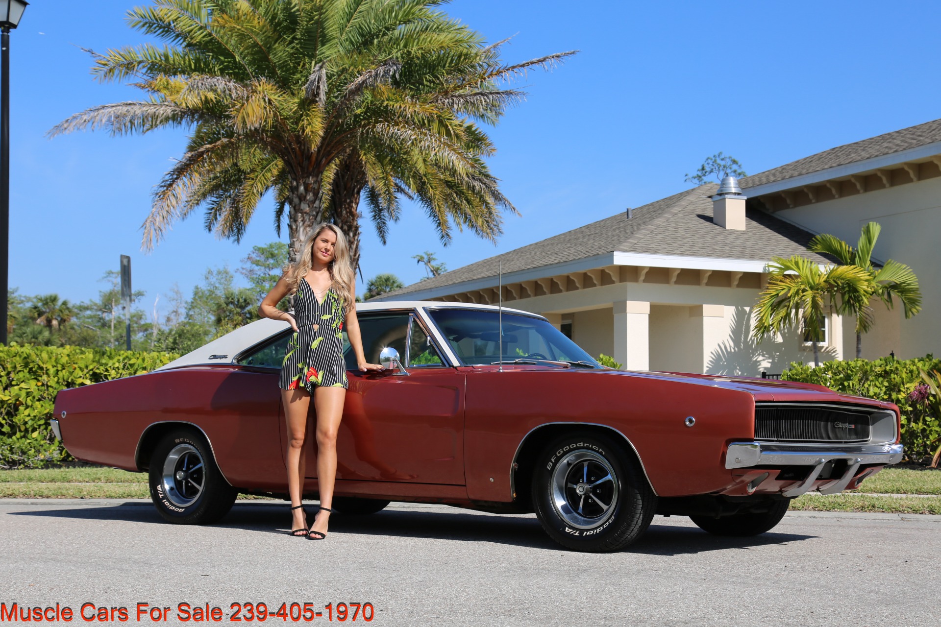 Used 1968 Dodge Charger Charger for sale Sold at Muscle Cars for Sale Inc. in Fort Myers FL 33912 2