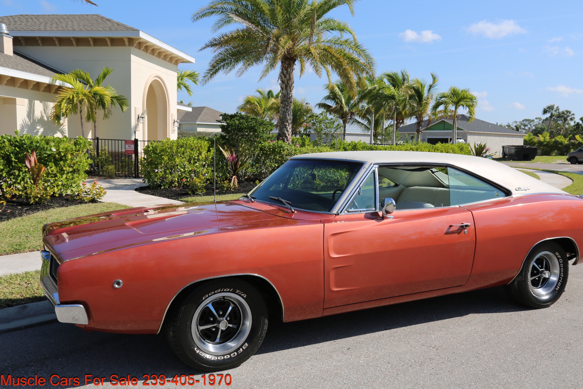 Used 1968 Dodge Charger Charger for sale Sold at Muscle Cars for Sale Inc. in Fort Myers FL 33912 4