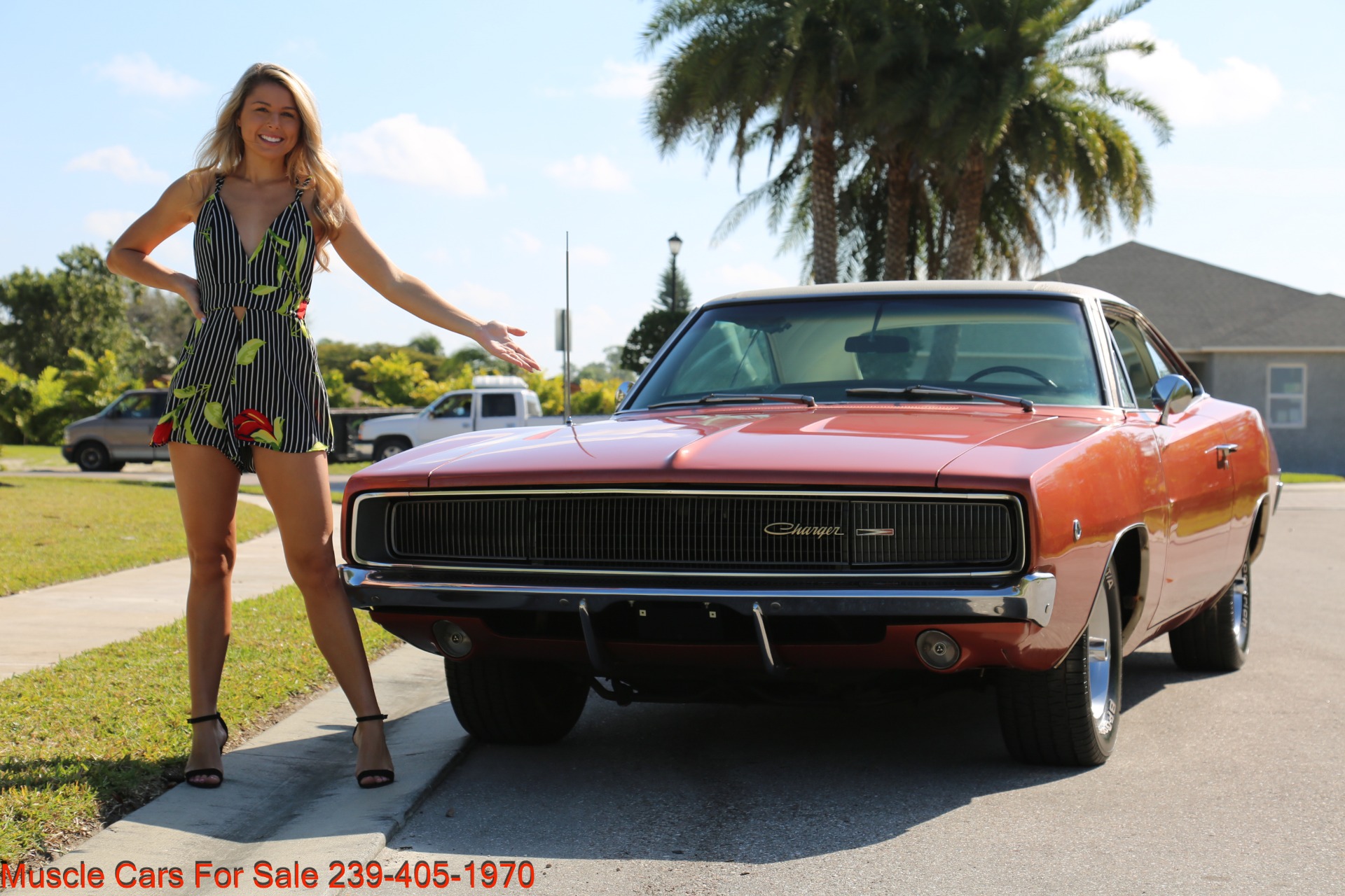Used 1968 Dodge Charger Charger for sale Sold at Muscle Cars for Sale Inc. in Fort Myers FL 33912 8