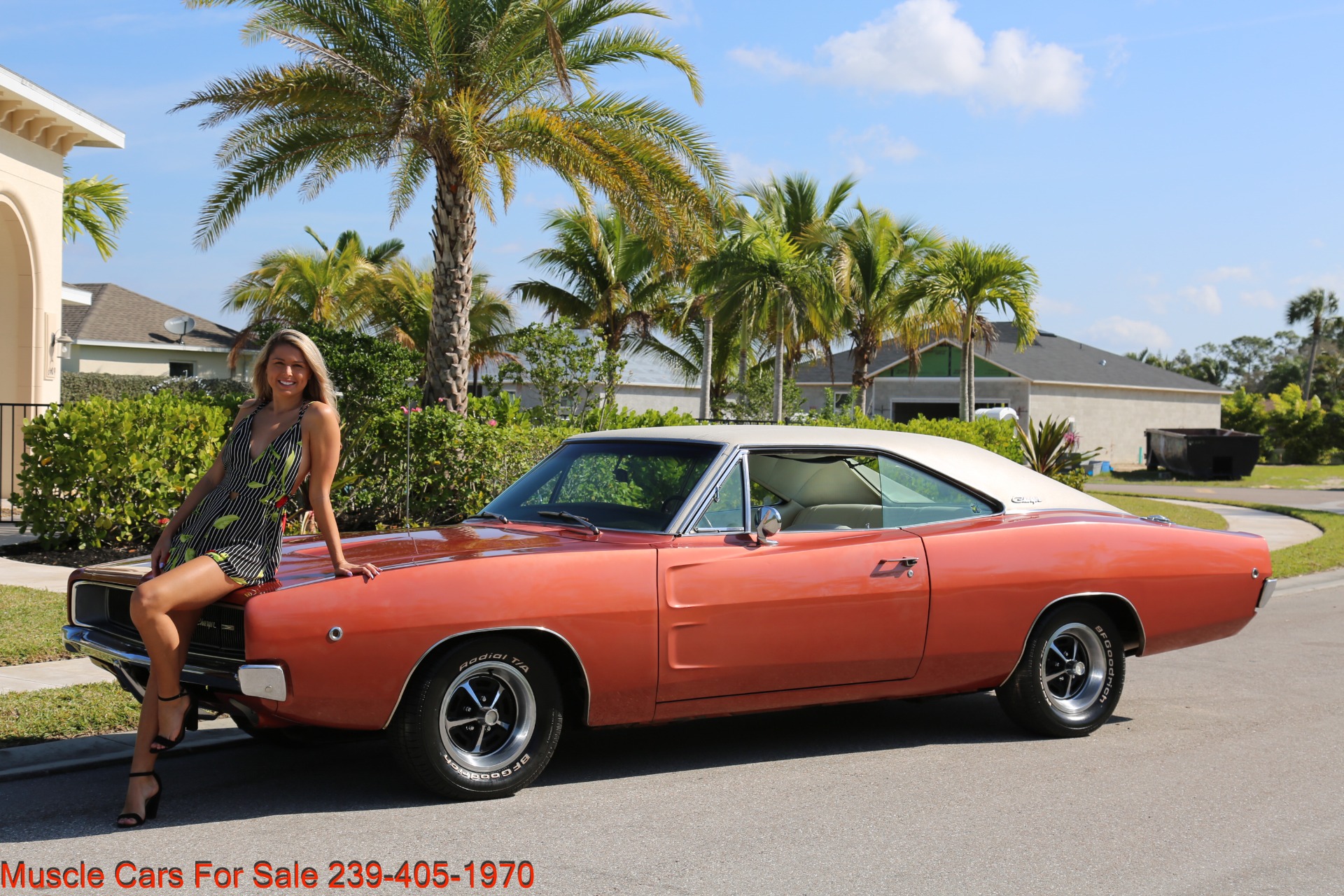 Used 1968 Dodge Charger Charger for sale Sold at Muscle Cars for Sale Inc. in Fort Myers FL 33912 1