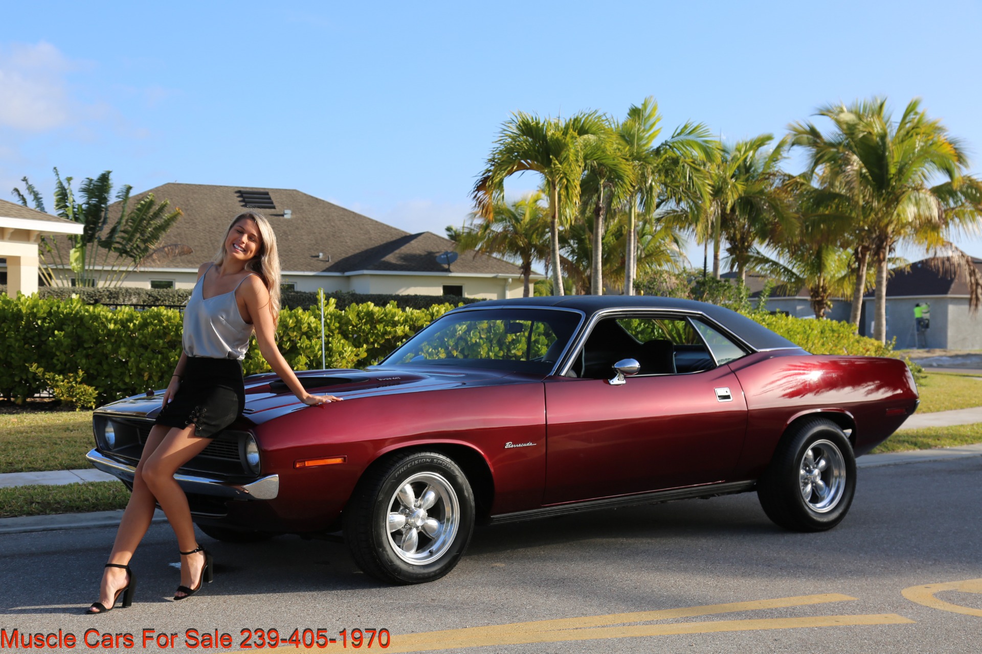 Used 1970 Plymouth Barracuda 440 V8 Automatic for sale Sold at Muscle Cars for Sale Inc. in Fort Myers FL 33912 1