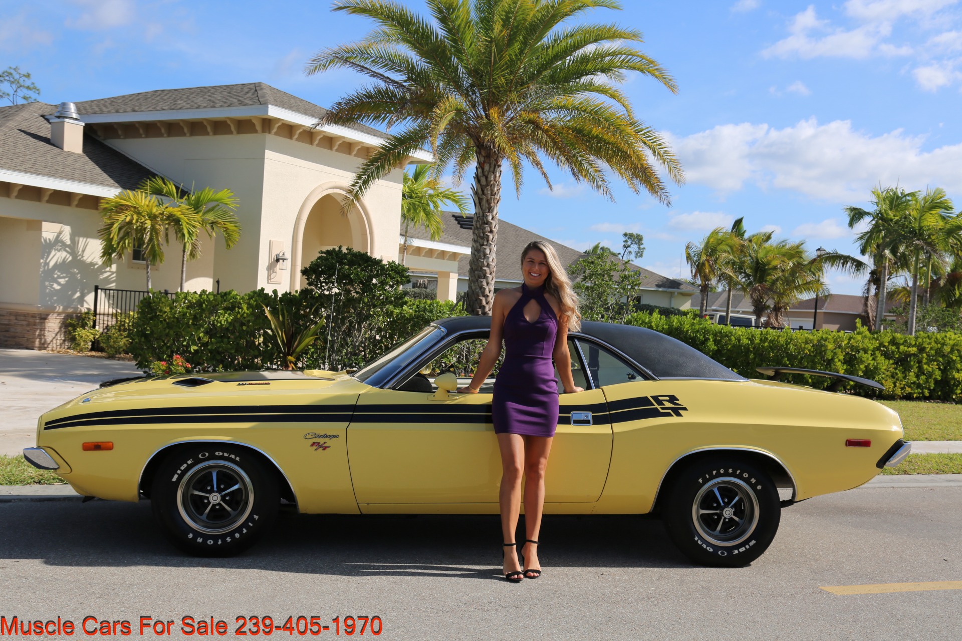 Used 1974 Dodge Challenger R/T for sale Sold at Muscle Cars for Sale Inc. in Fort Myers FL 33912 1