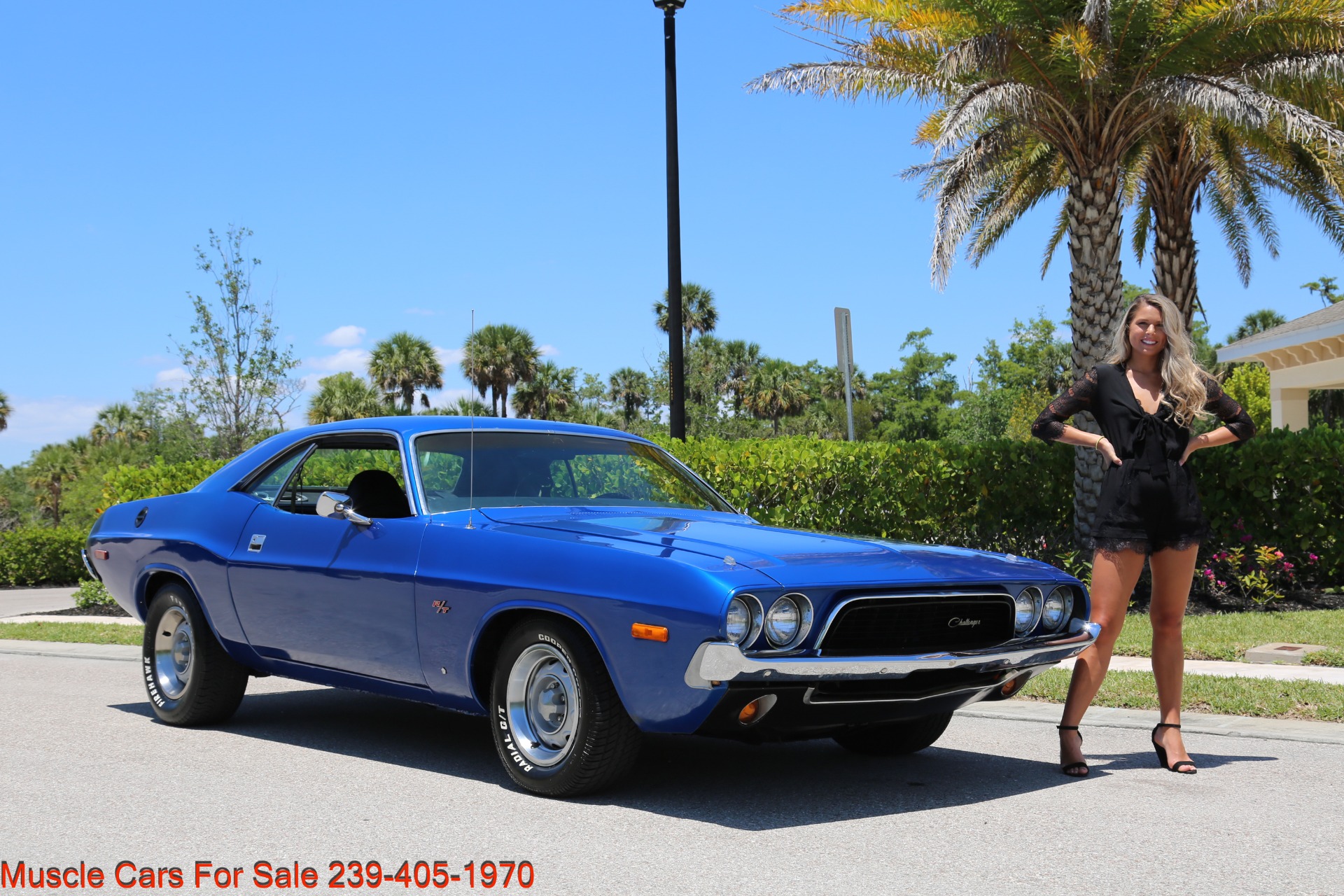 Used 1974 Dodge Challenger V8 Auto for sale Sold at Muscle Cars for Sale Inc. in Fort Myers FL 33912 5