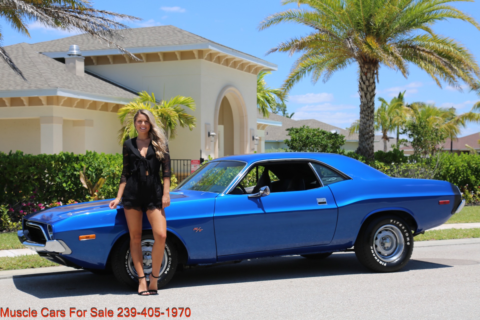 Used 1974 Dodge Challenger V8 Auto for sale Sold at Muscle Cars for Sale Inc. in Fort Myers FL 33912 1