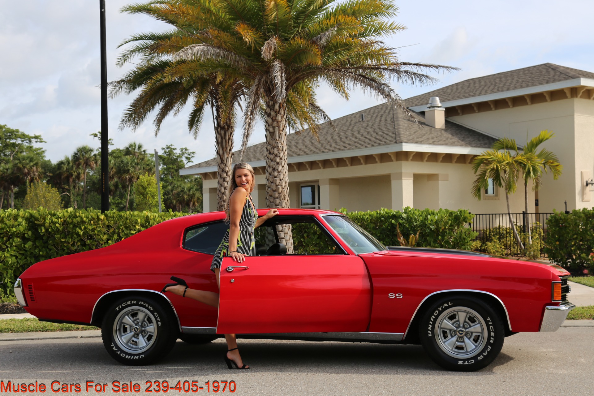 Used 1972 Chevy Chevelle for sale Sold at Muscle Cars for Sale Inc. in Fort Myers FL 33912 4