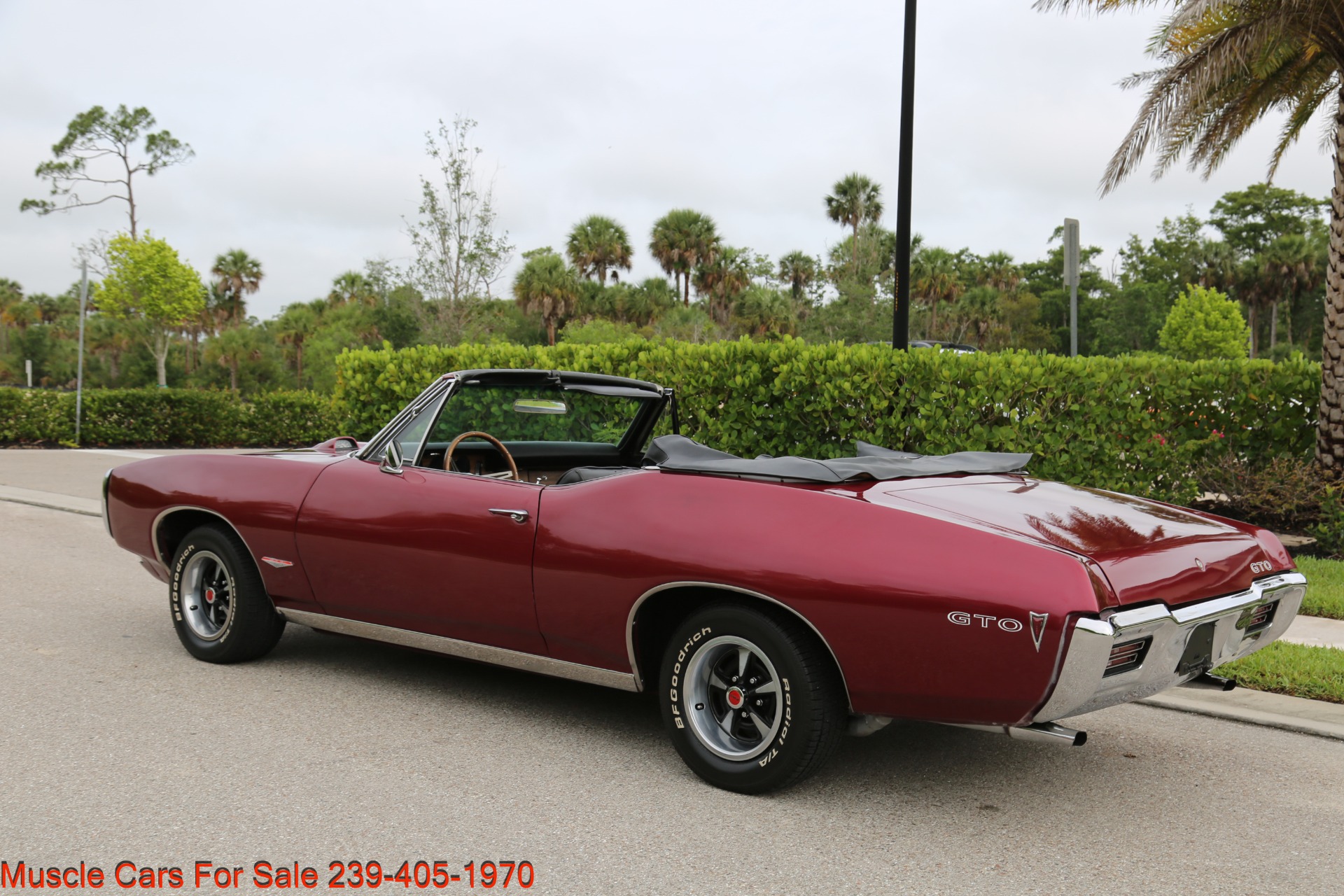 Used 1968 Pontiac GTO Convertible for sale Sold at Muscle Cars for Sale Inc. in Fort Myers FL 33912 6