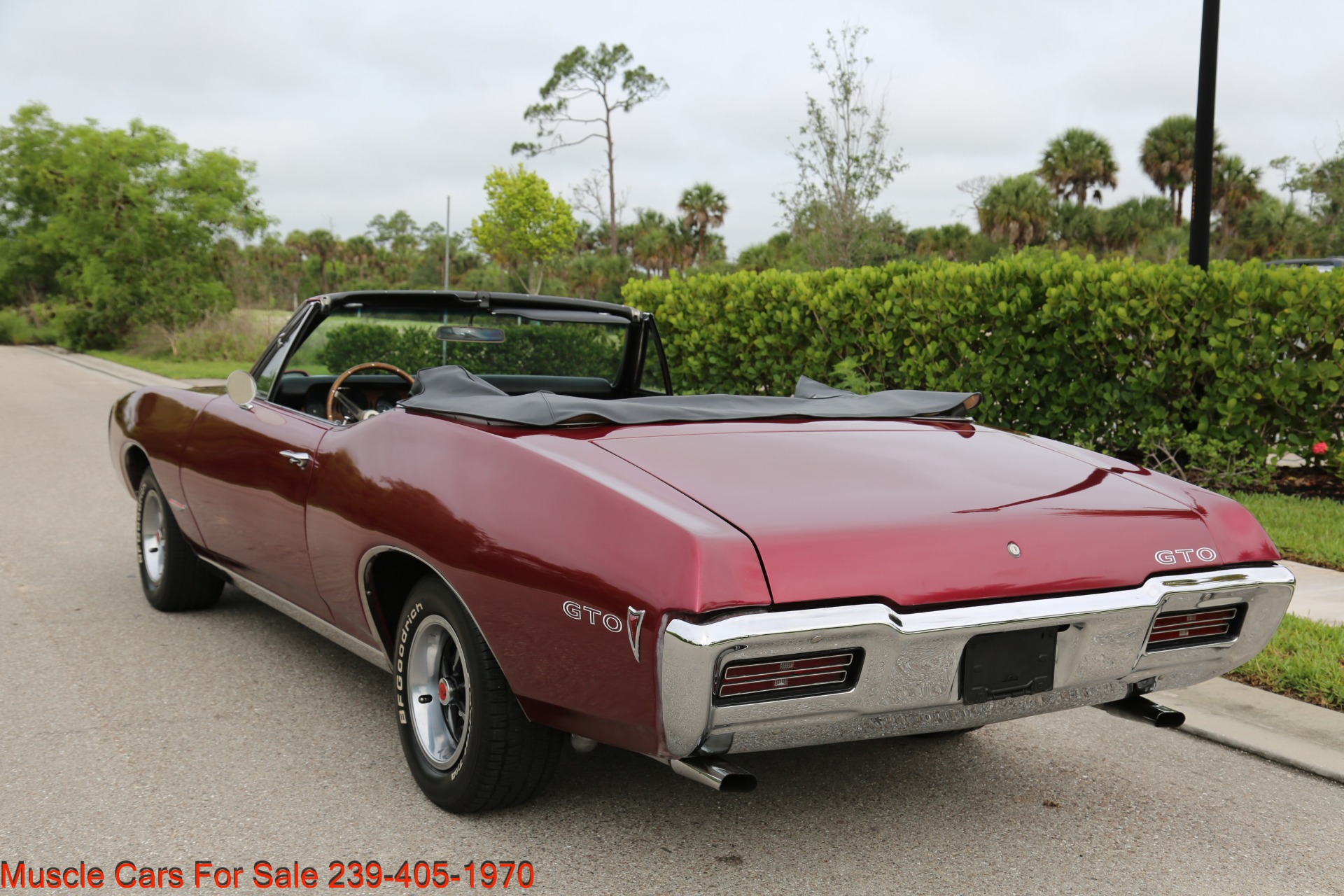Used 1968 Pontiac GTO Convertible for sale Sold at Muscle Cars for Sale Inc. in Fort Myers FL 33912 7