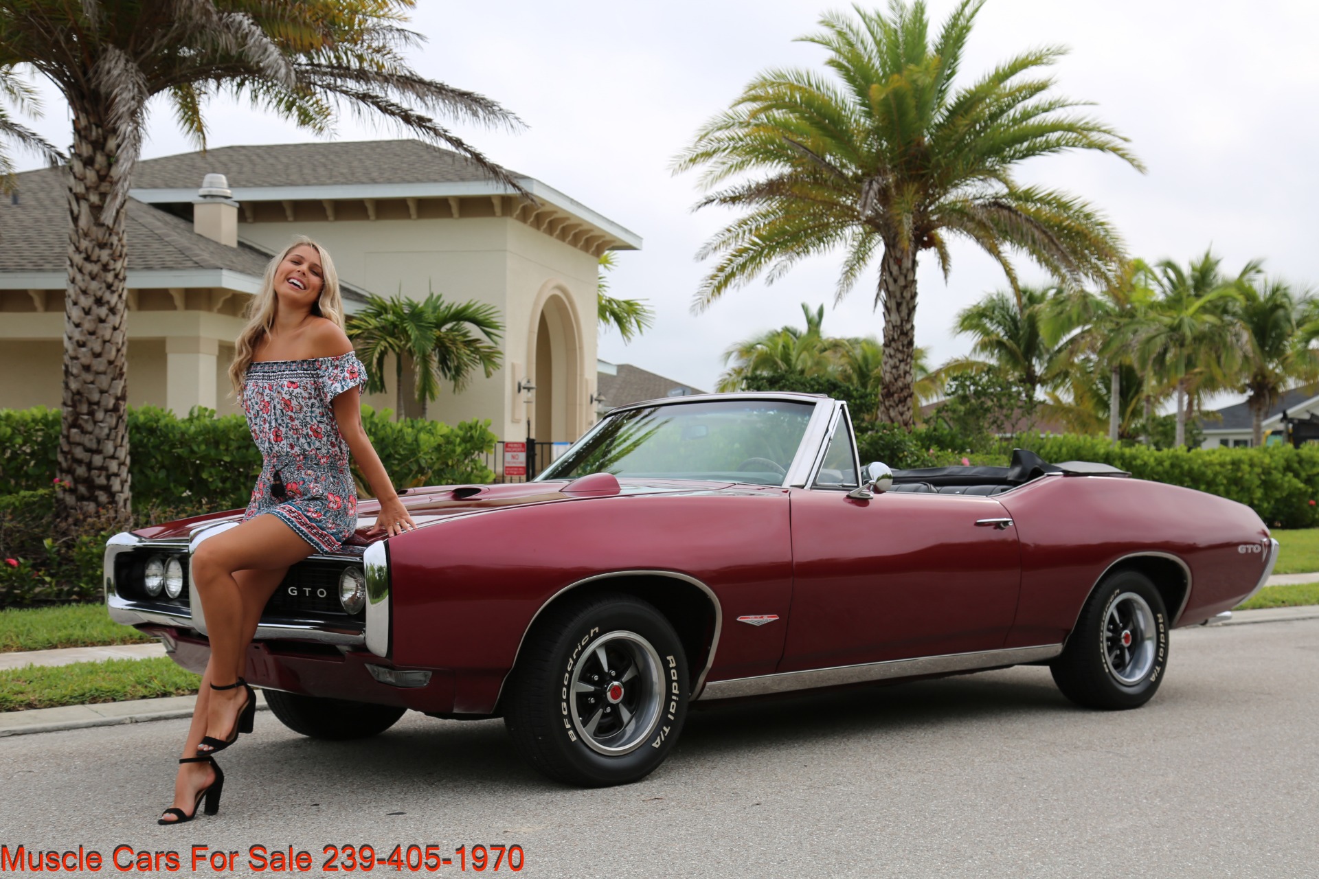 Used 1968 Pontiac GTO Convertible for sale Sold at Muscle Cars for Sale Inc. in Fort Myers FL 33912 1