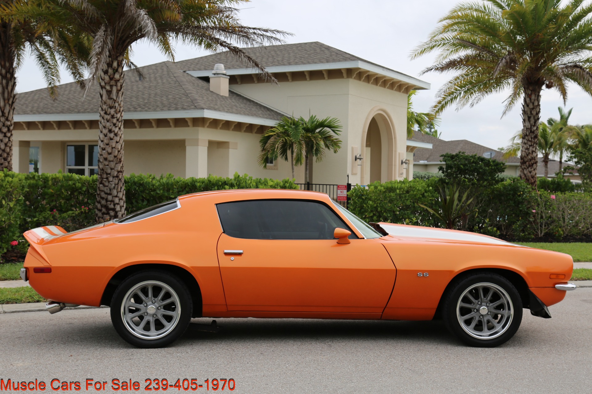 Used 1973 Chevrolet Camaro V8 Auto for sale Sold at Muscle Cars for Sale Inc. in Fort Myers FL 33912 4