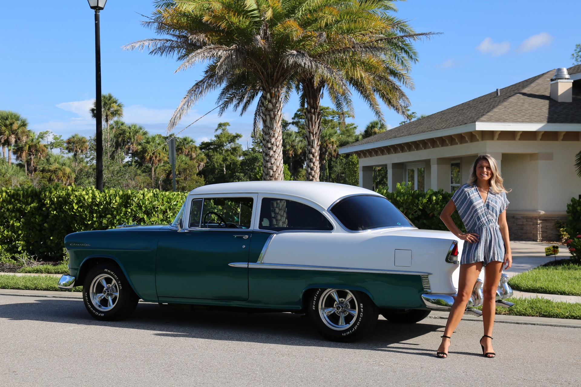 Used 1955 Chevy Bel Air for sale $34,500 at Muscle Cars for Sale Inc. in Fort Myers FL 33912 4