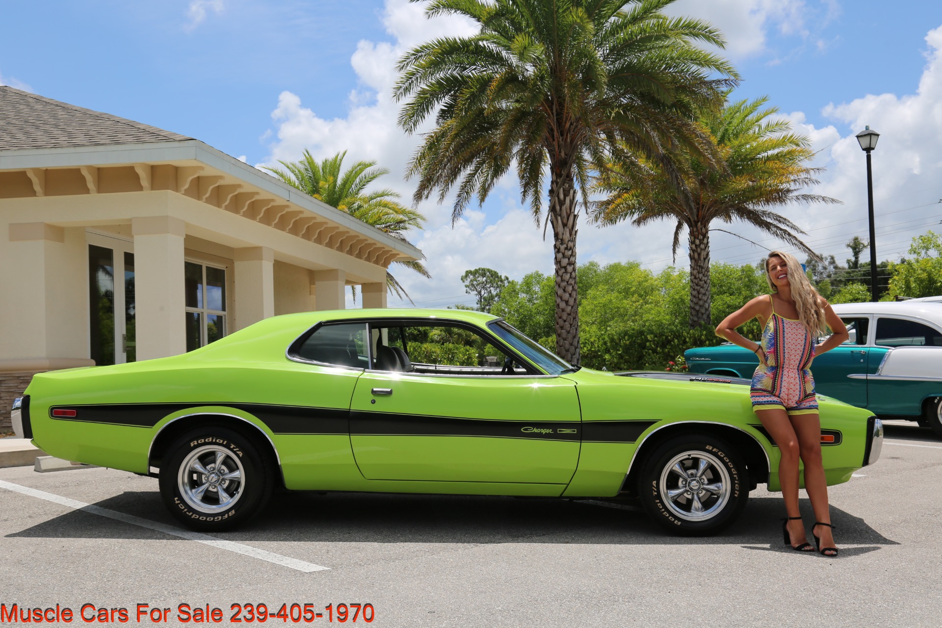 Used 1973 Dodge Charger 340 Auto Bucket Seats for sale Sold at Muscle Cars for Sale Inc. in Fort Myers FL 33912 3