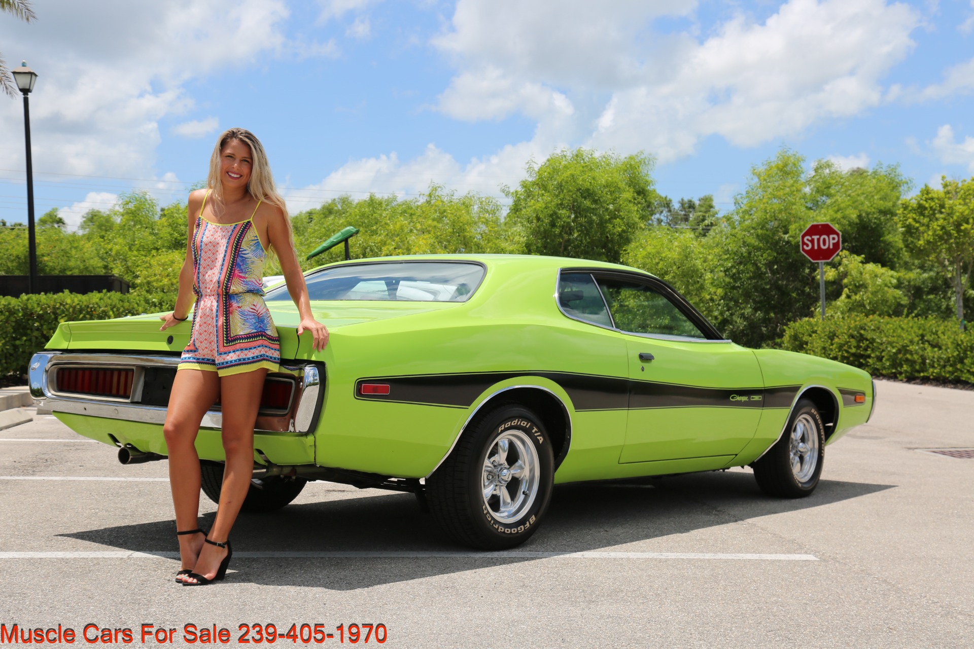 Used 1973 Dodge Charger 340 Auto Bucket Seats for sale Sold at Muscle Cars for Sale Inc. in Fort Myers FL 33912 5