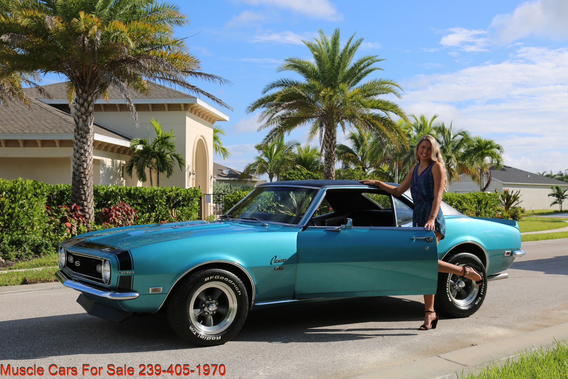 Used 1968 Chevrolet Camaro Big Block non# Match 396 for sale Sold at Muscle Cars for Sale Inc. in Fort Myers FL 33912 2