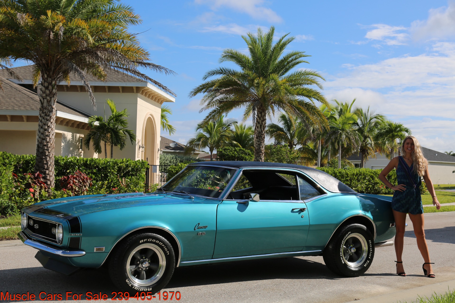 Used 1968 Chevrolet Camaro Big Block non# Match 396 for sale Sold at Muscle Cars for Sale Inc. in Fort Myers FL 33912 3