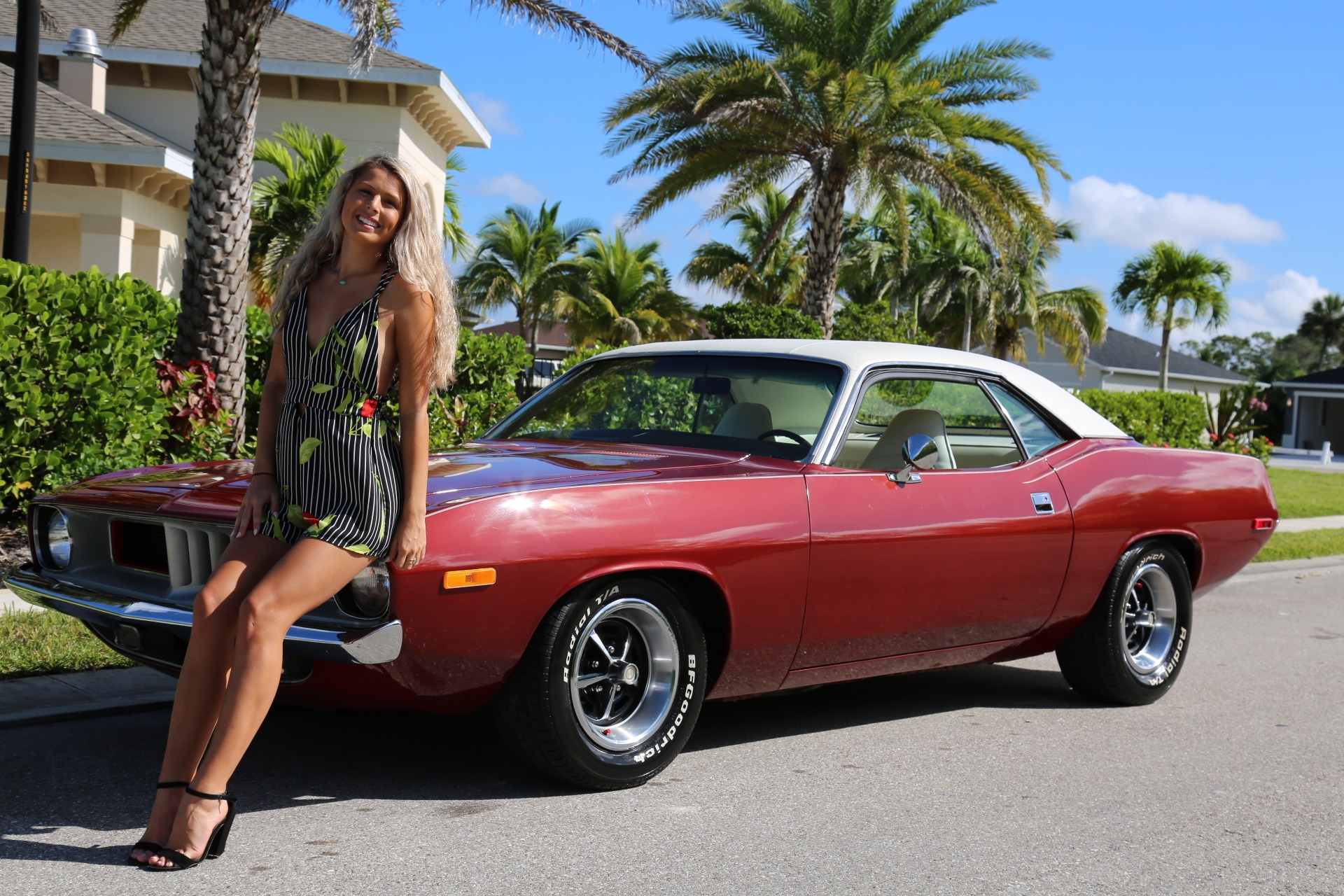 Used 1974 Plymouth Barracuda for sale Sold at Muscle Cars for Sale Inc. in Fort Myers FL 33912 3