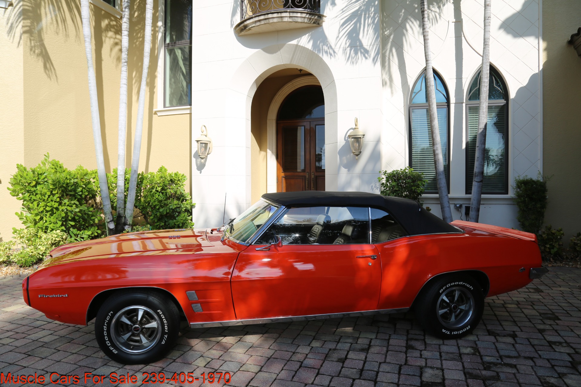Used 1969 Pontiac Firebird Convertible for sale Sold at Muscle Cars for Sale Inc. in Fort Myers FL 33912 3