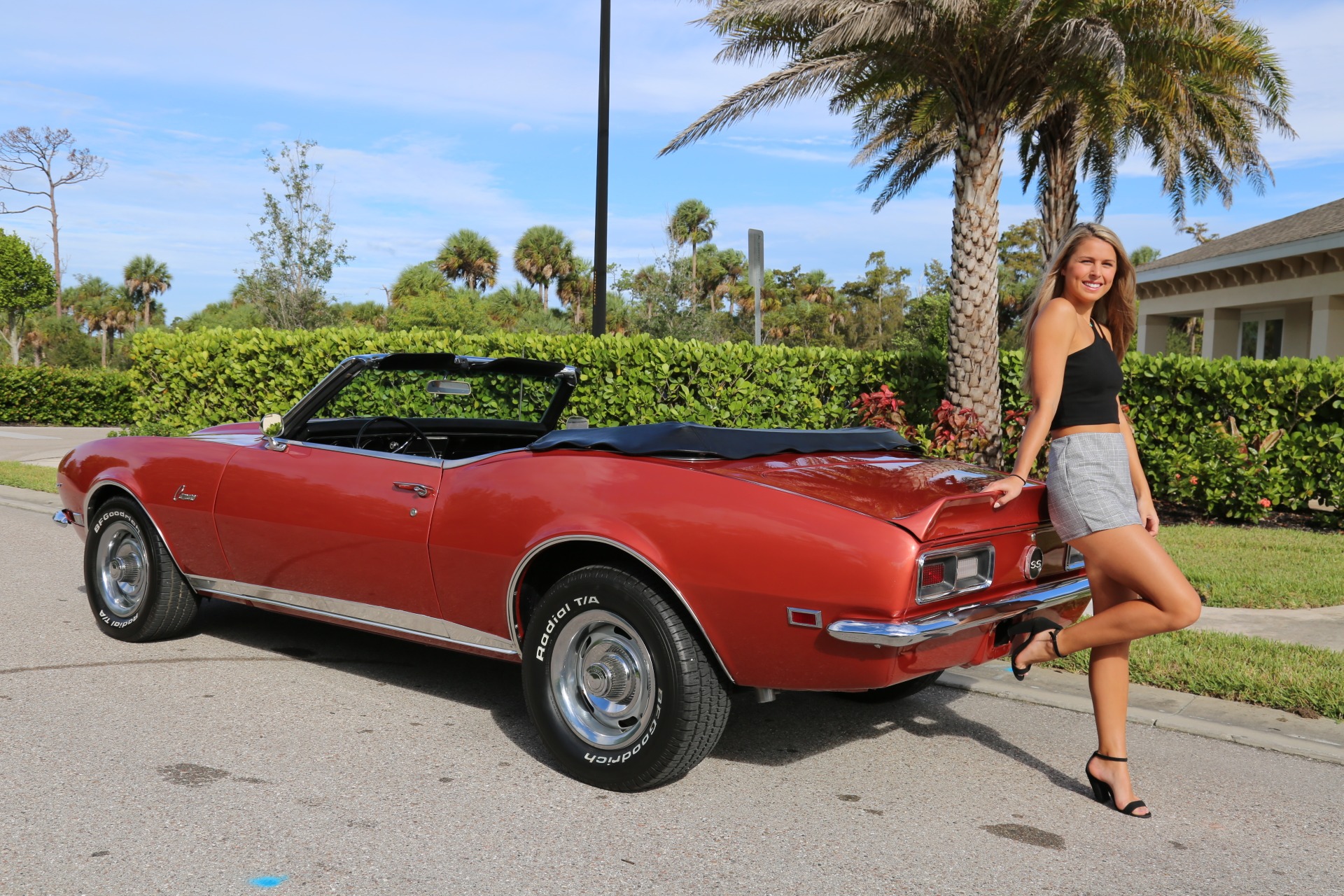 Used 1968 Chevy Camaro Convertible V8 Auto for sale Sold at Muscle Cars for Sale Inc. in Fort Myers FL 33912 2