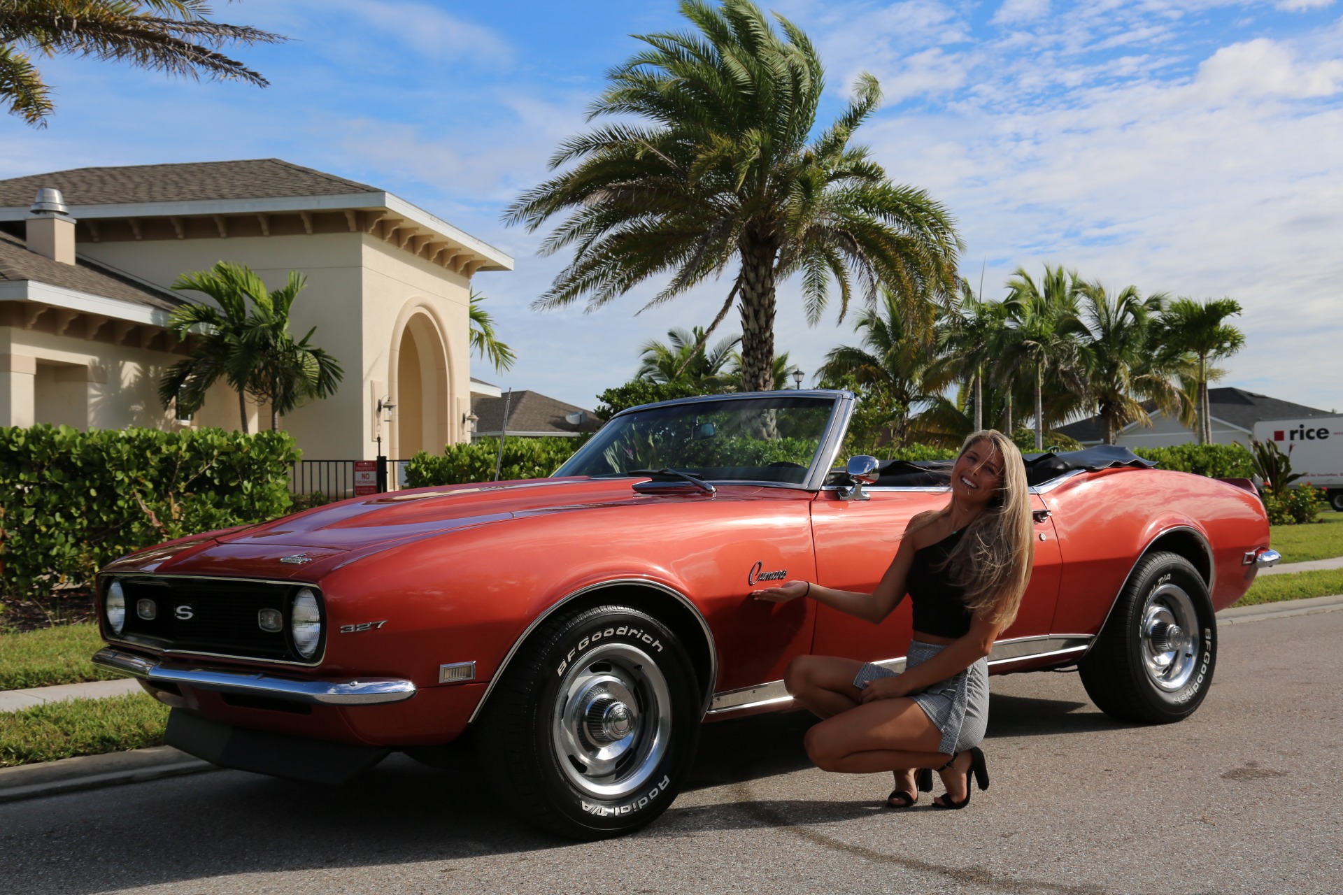 Used 1968 Chevy Camaro Convertible V8 Auto for sale Sold at Muscle Cars for Sale Inc. in Fort Myers FL 33912 1