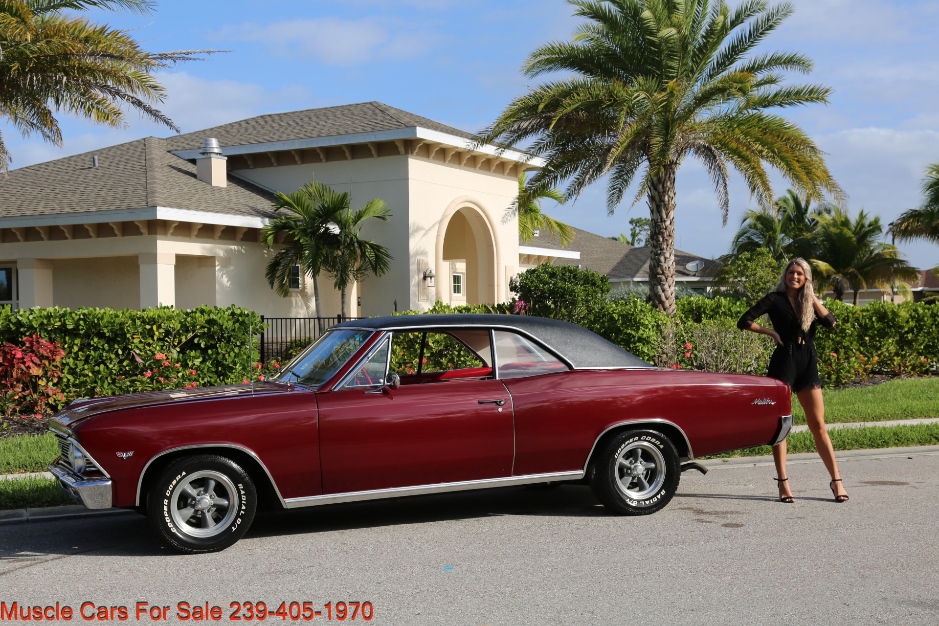 Used 1966 Chevy Chevelle Malibu for sale Sold at Muscle Cars for Sale Inc. in Fort Myers FL 33912 4