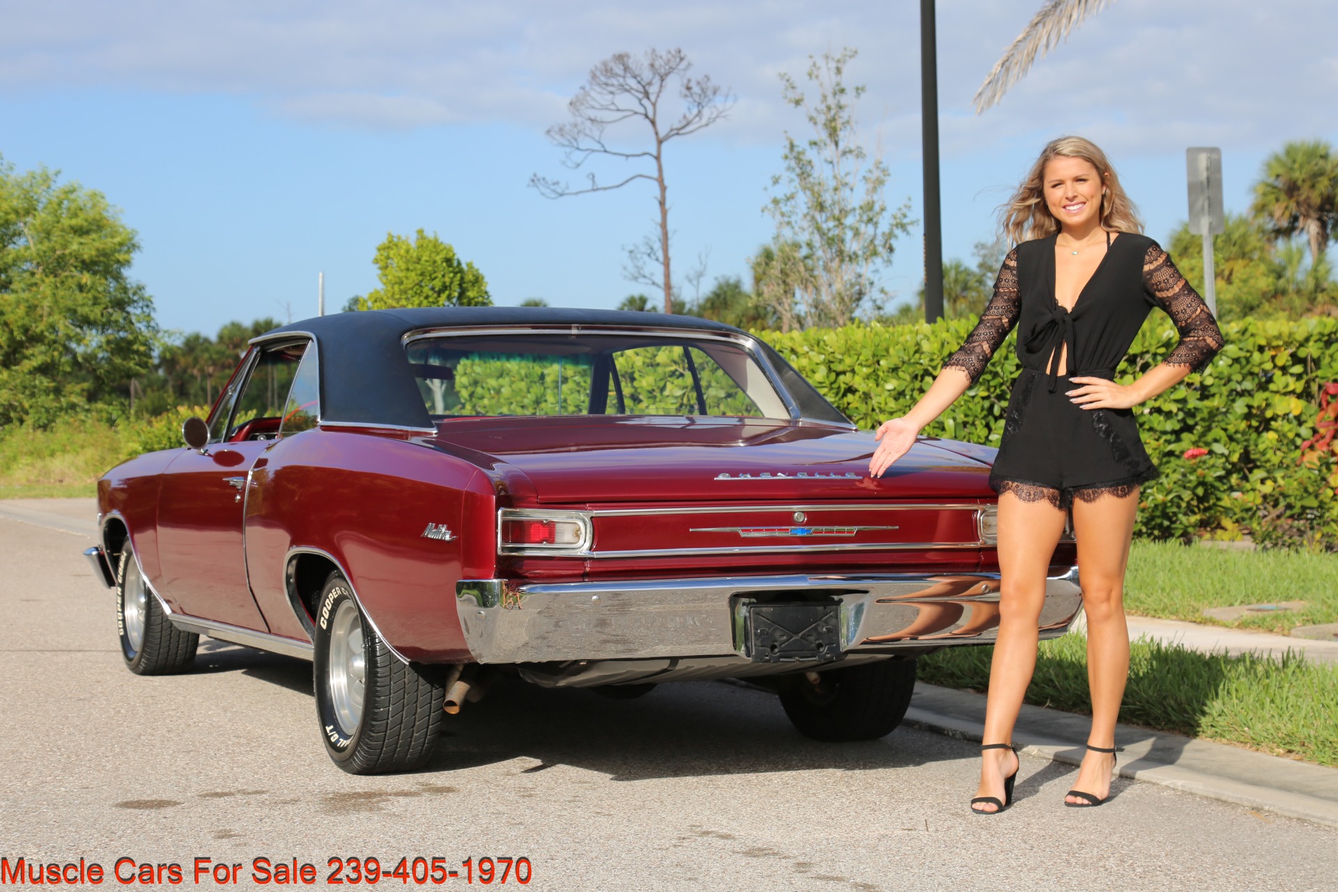 Used 1966 Chevy Chevelle Malibu for sale Sold at Muscle Cars for Sale Inc. in Fort Myers FL 33912 6