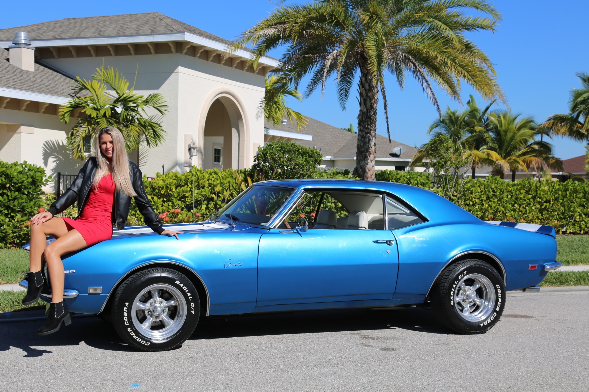 Used 1968 Chevy Camaro Coupe 4 Speed manual 350 stroked to 383 Engine AC for sale Sold at Muscle Cars for Sale Inc. in Fort Myers FL 33912 4