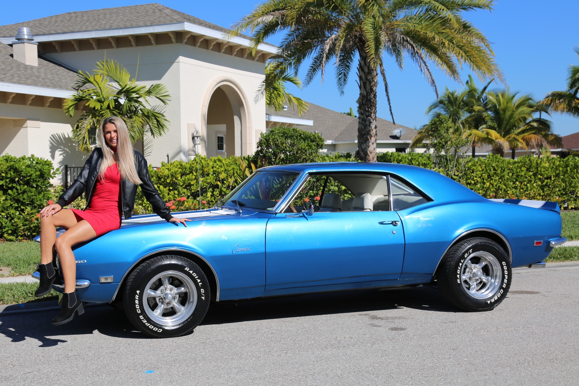 Used 1968 Chevy Camaro Coupe 4 Speed manual 350 stroked to 383 Engine AC for sale Sold at Muscle Cars for Sale Inc. in Fort Myers FL 33912 5