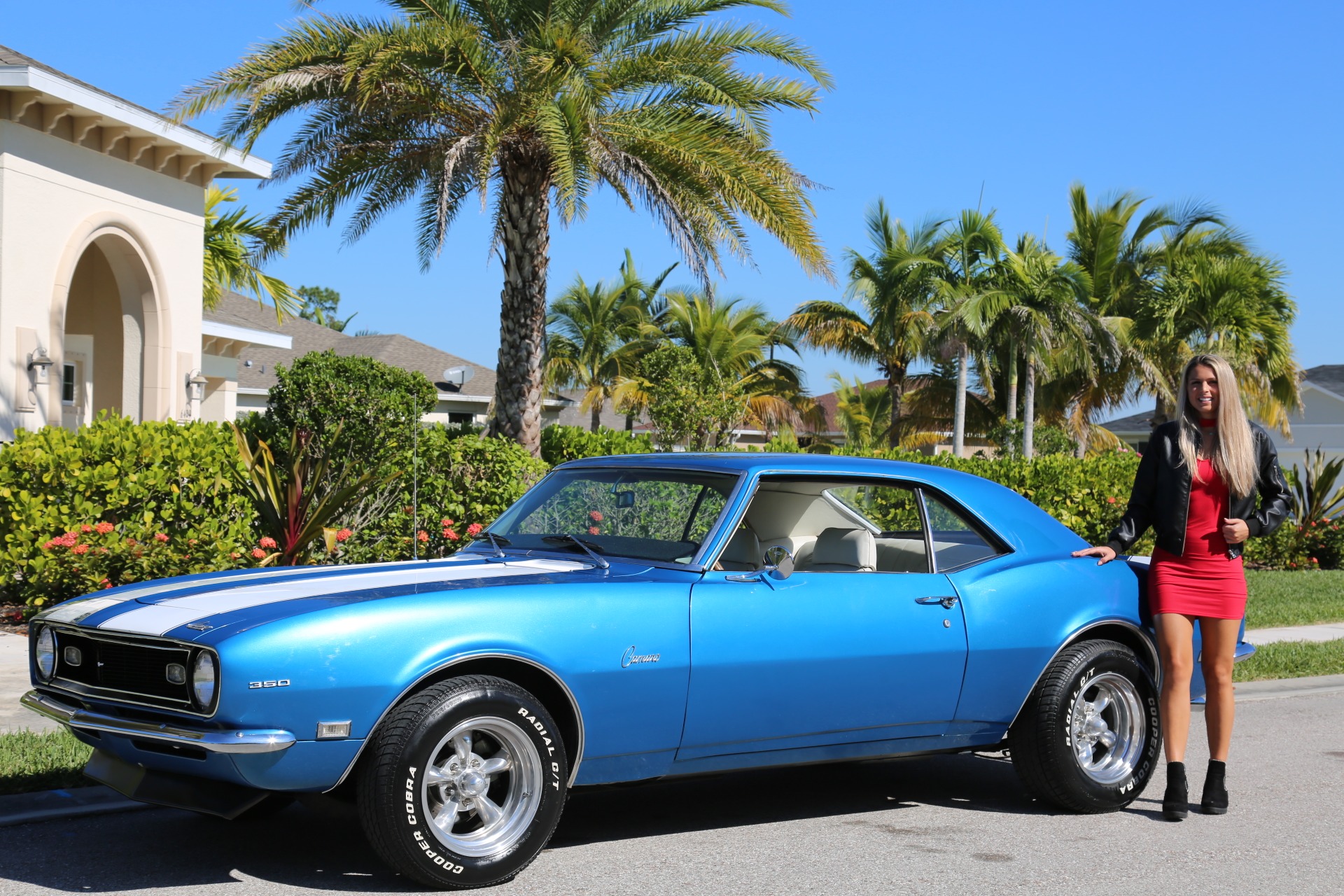 Used 1968 Chevy Camaro Coupe 4 Speed manual 350 stroked to 383 Engine AC for sale Sold at Muscle Cars for Sale Inc. in Fort Myers FL 33912 6