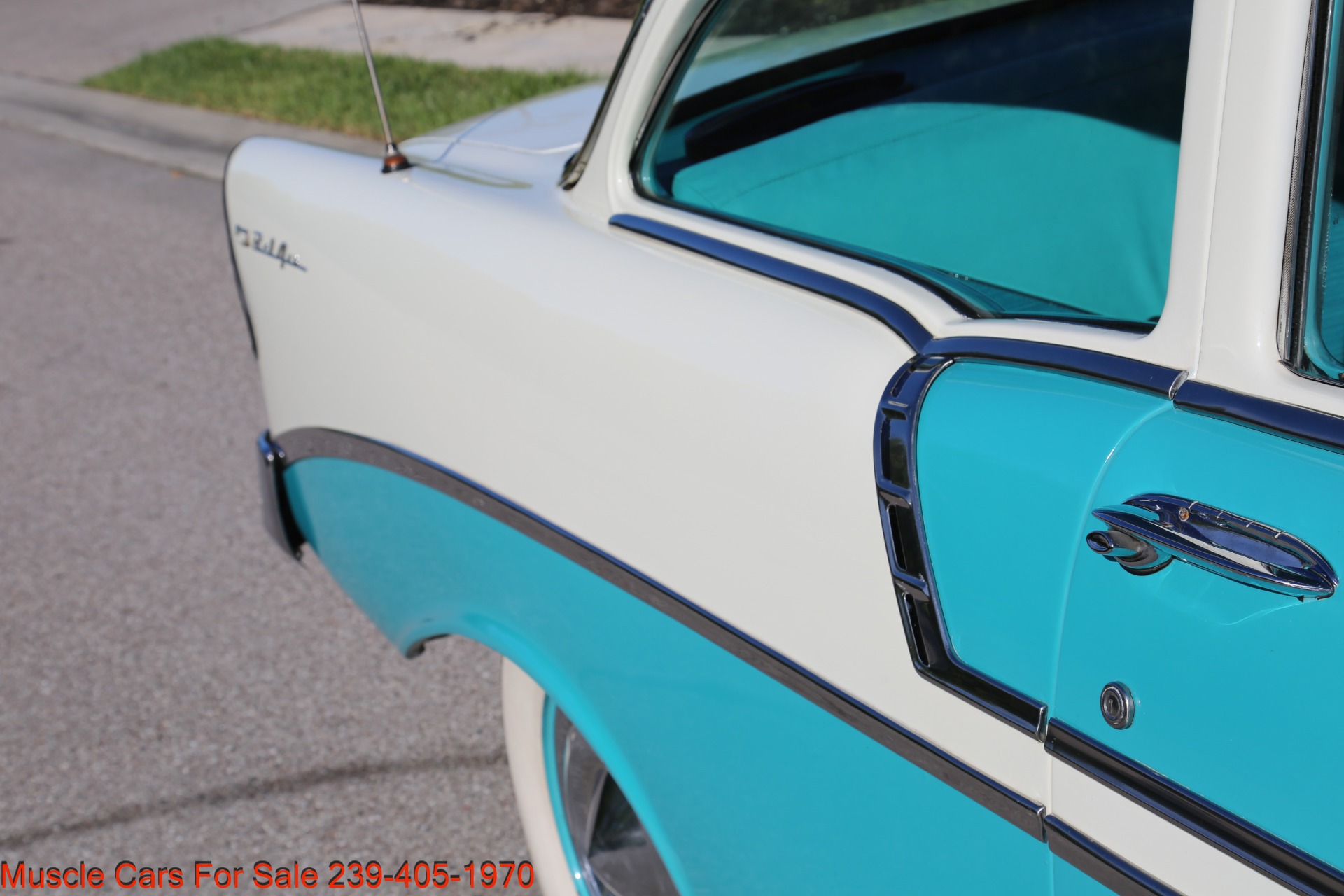 Used 1956 Chevy Bel Air Belair for sale Sold at Muscle Cars for Sale Inc. in Fort Myers FL 33912 7