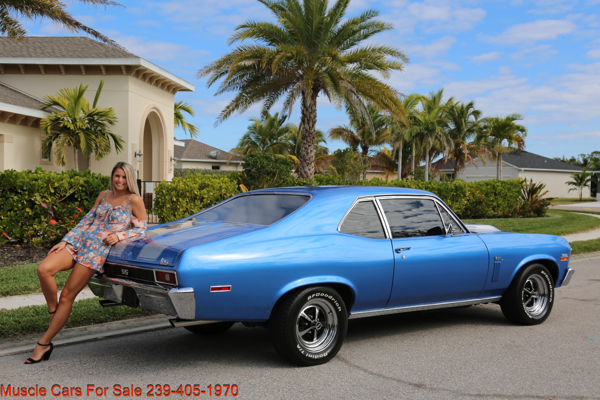 Used 1972 Chevy Nova SS for sale Sold at Muscle Cars for Sale Inc. in Fort Myers FL 33912 3