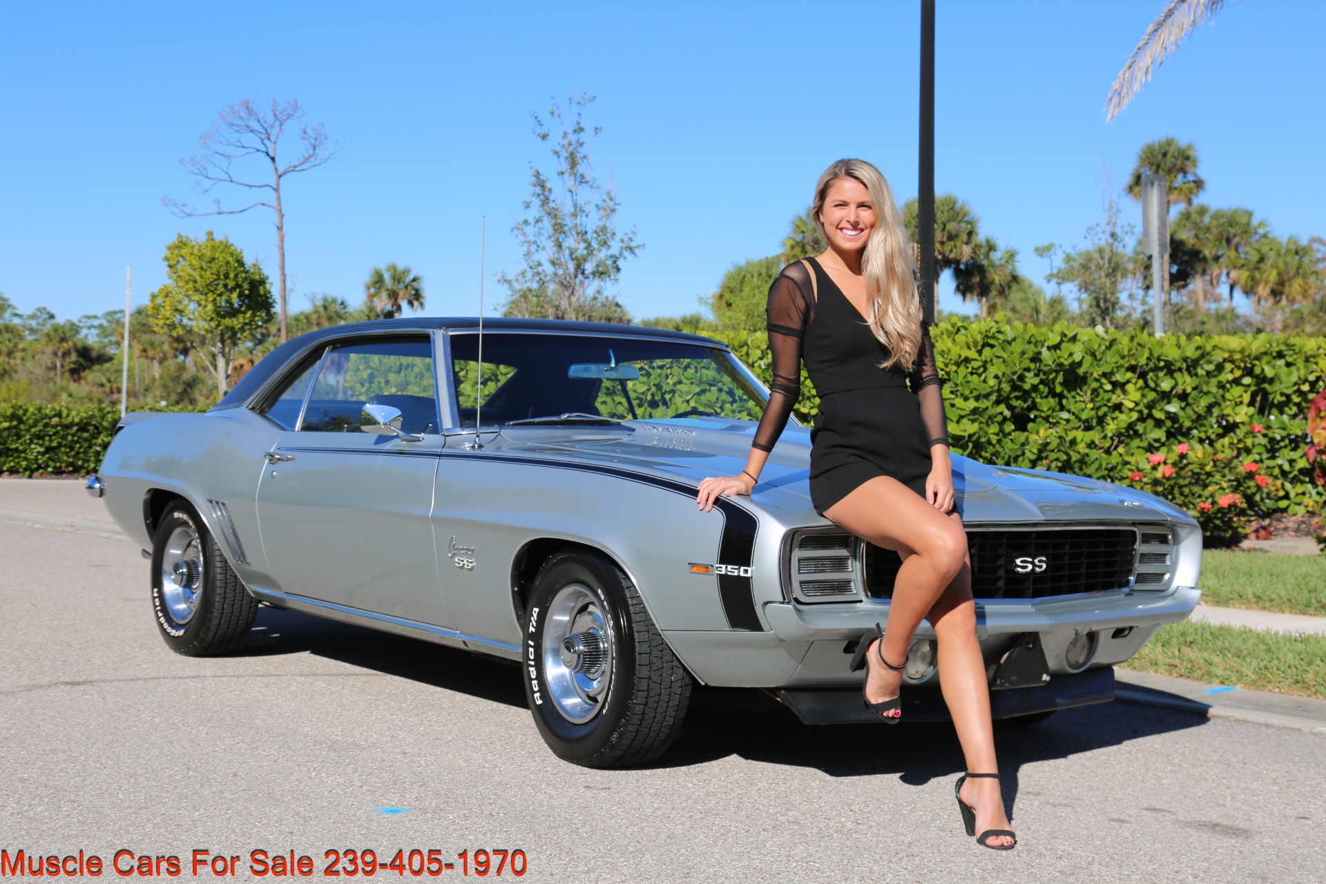 Used 1969 Chevrolet RS Camaro Rally Sport for sale Sold at Muscle Cars for Sale Inc. in Fort Myers FL 33912 2