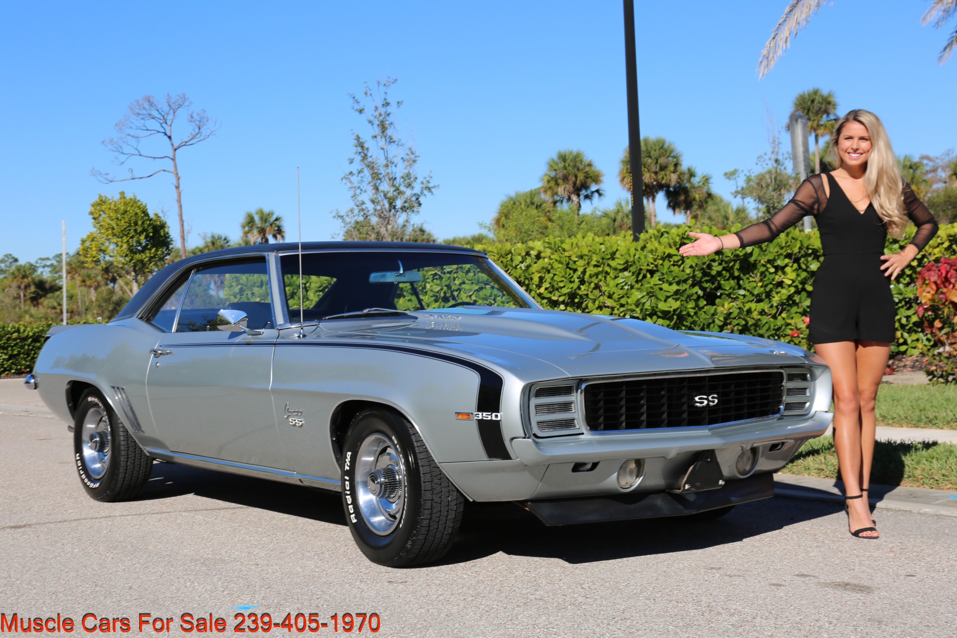 Used 1969 Chevrolet RS Camaro Rally Sport for sale Sold at Muscle Cars for Sale Inc. in Fort Myers FL 33912 3