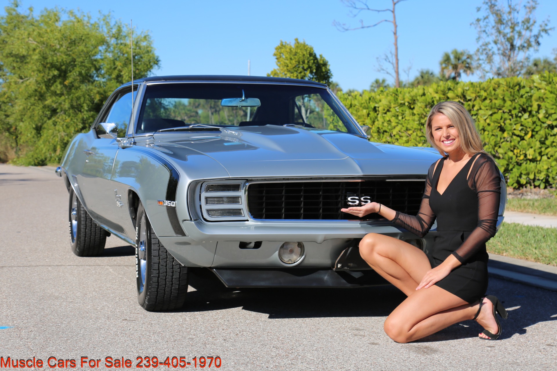 Used 1969 Chevrolet RS Camaro Rally Sport for sale Sold at Muscle Cars for Sale Inc. in Fort Myers FL 33912 4