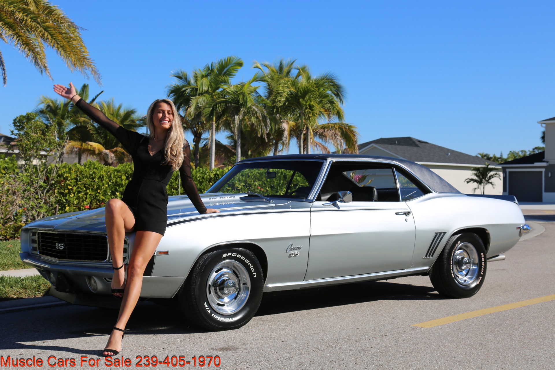 Used 1969 Chevrolet RS Camaro Rally Sport for sale Sold at Muscle Cars for Sale Inc. in Fort Myers FL 33912 1