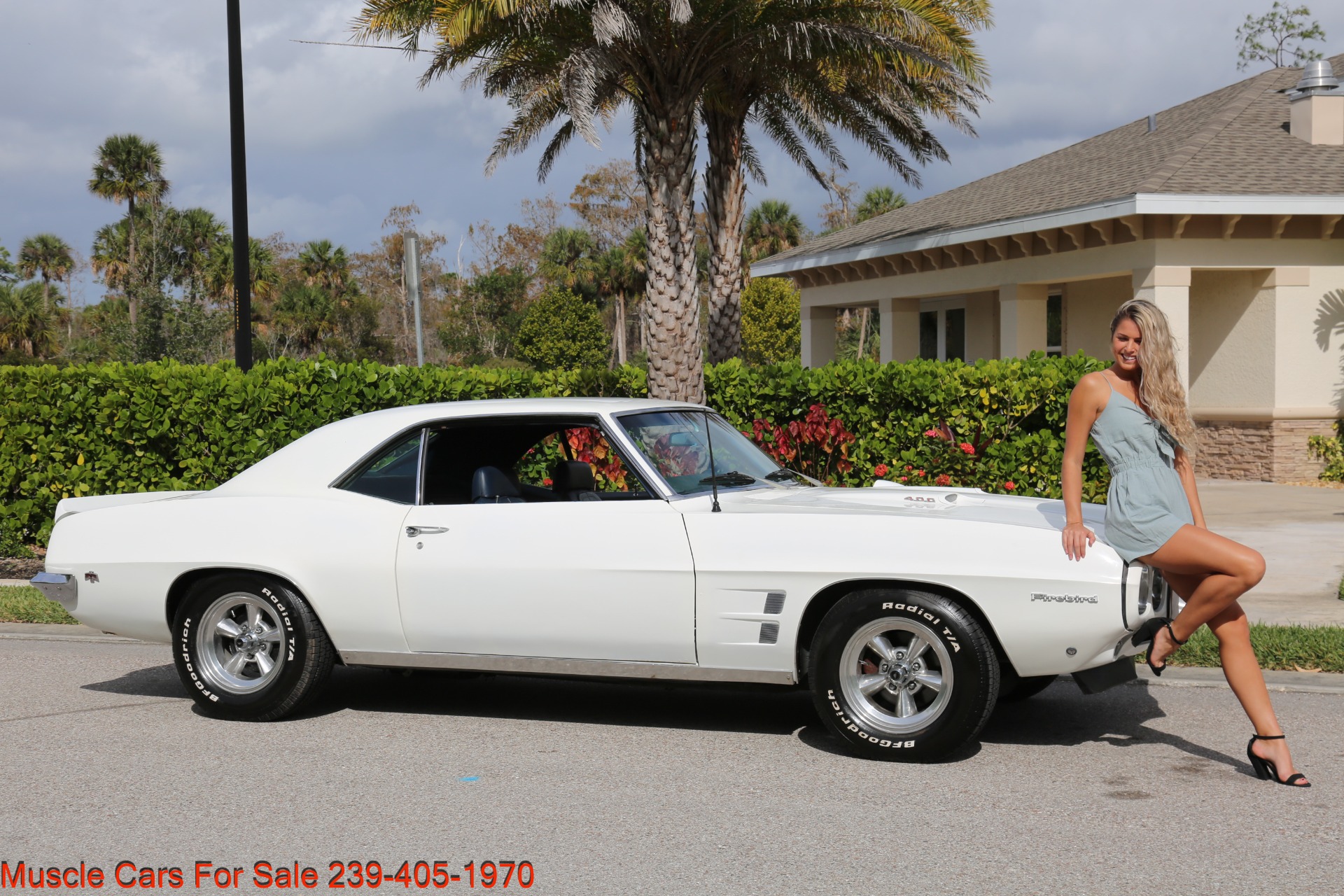 Used 1969 Pontiac Firebird 400 cu in Auto for sale Sold at Muscle Cars for Sale Inc. in Fort Myers FL 33912 4